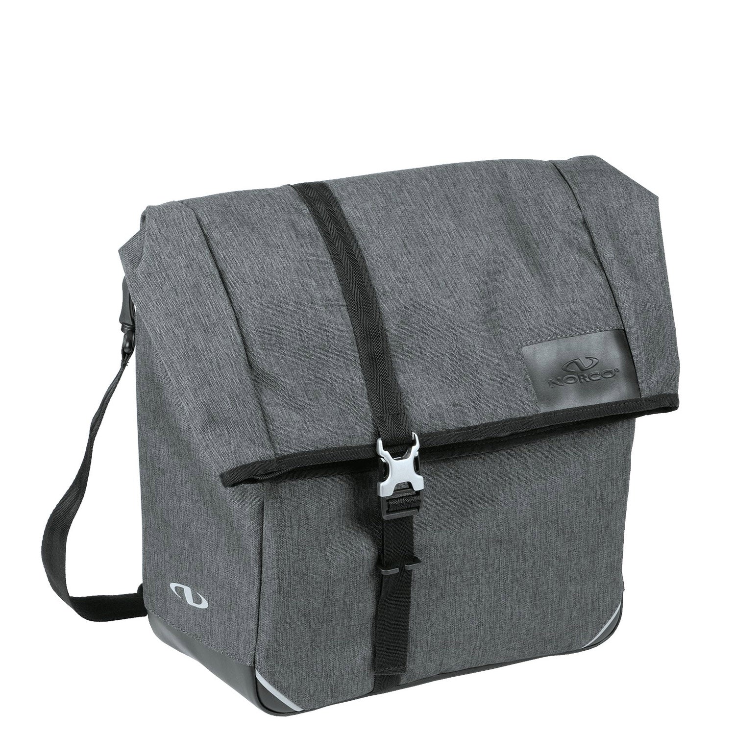 Norco Newbury City Klickfix Messenger / Hinterradtasche 37 cm (tweed grey)