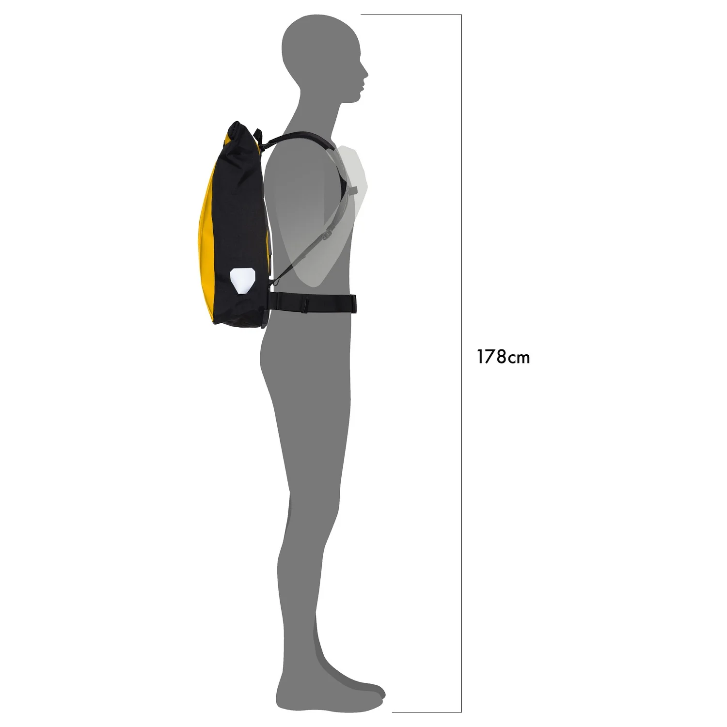 Ortlieb Messenger-Bag 39 - Rucksack 50 cm (sunyellow black) - Image 5