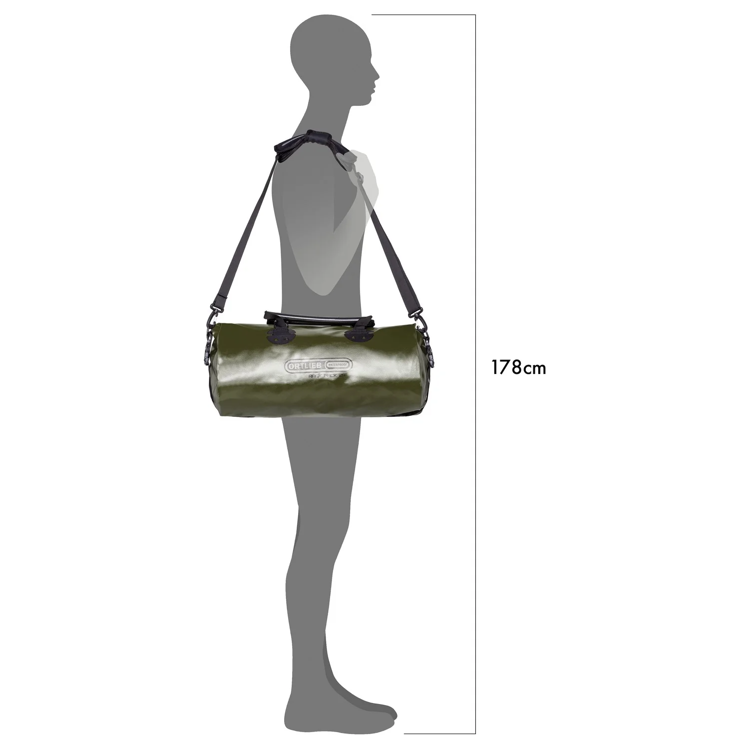 Ortlieb Rack-Pack 24 - Reisetasche 48 cm (olive) - Image 8