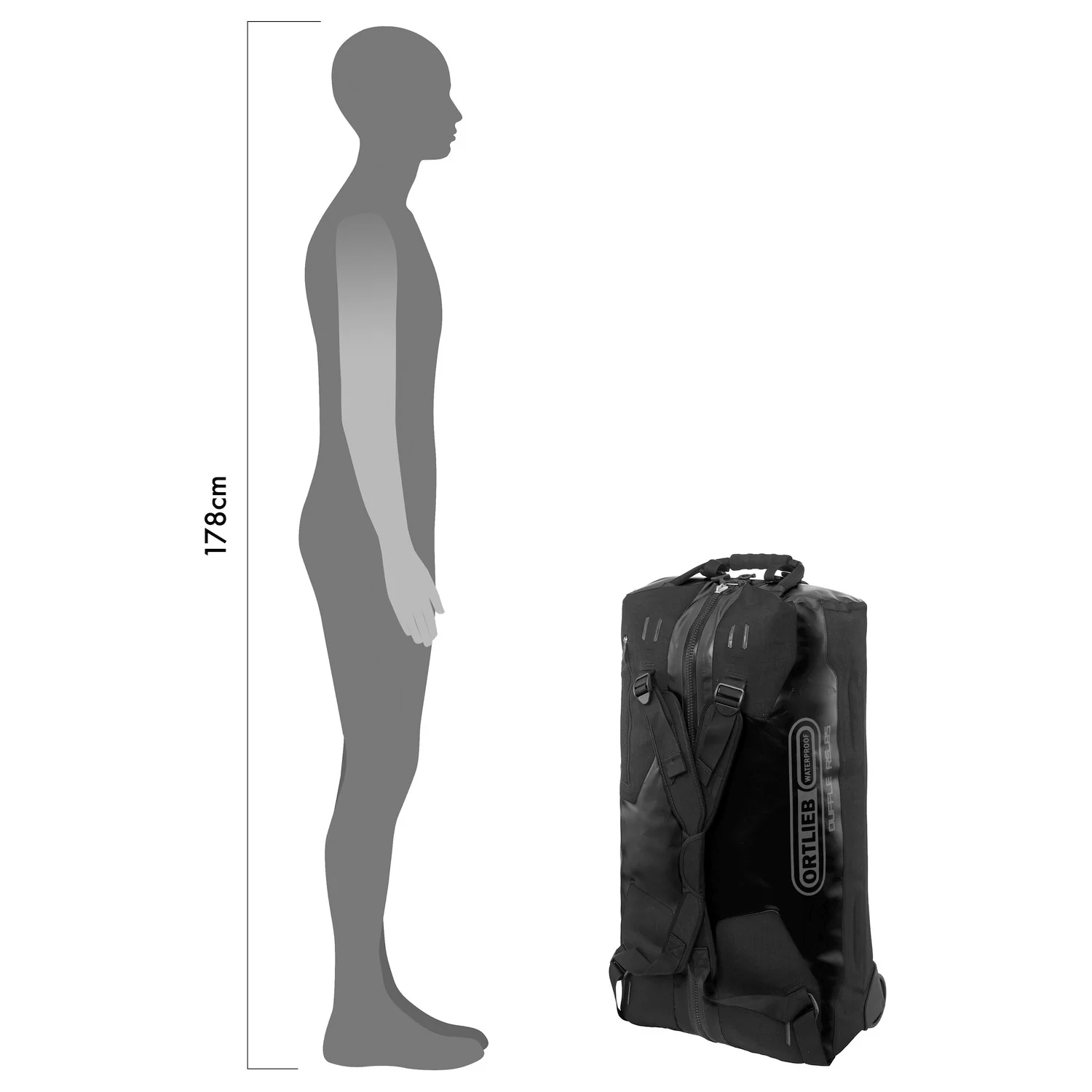Ortlieb RS 85 - Rollenreisetasche 73 cm (black) - Image 11