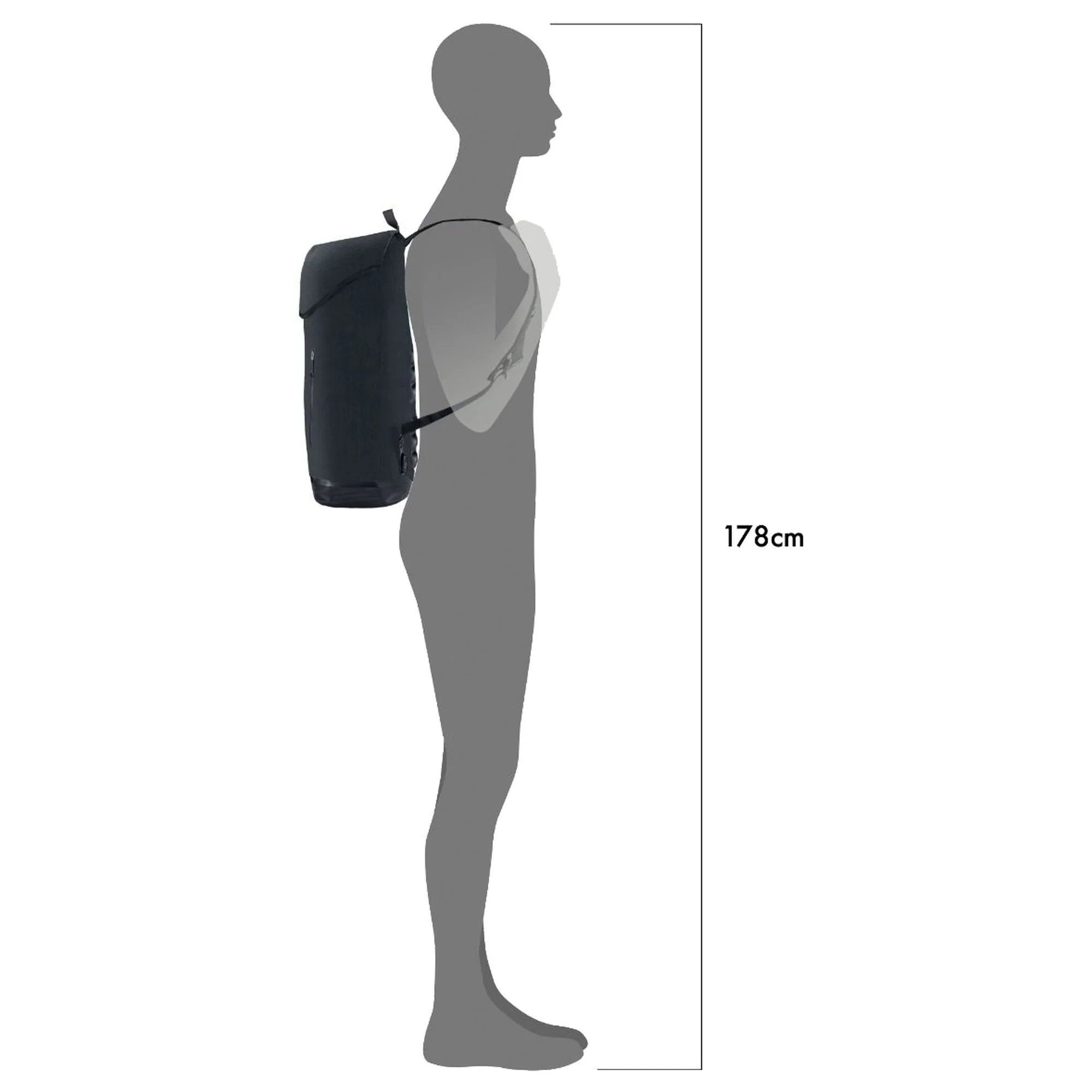 Ortlieb Soulo 25 - Rucksack 15.4" 47 cm (dark sand) - Image 8