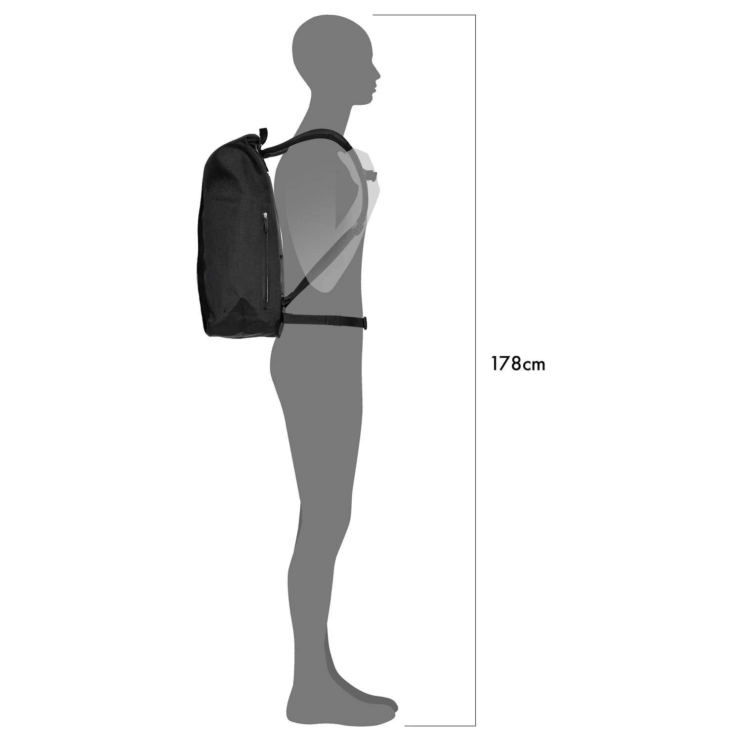 Ortlieb Velocity 29 - Rucksack 50 cm (black) - Image 6