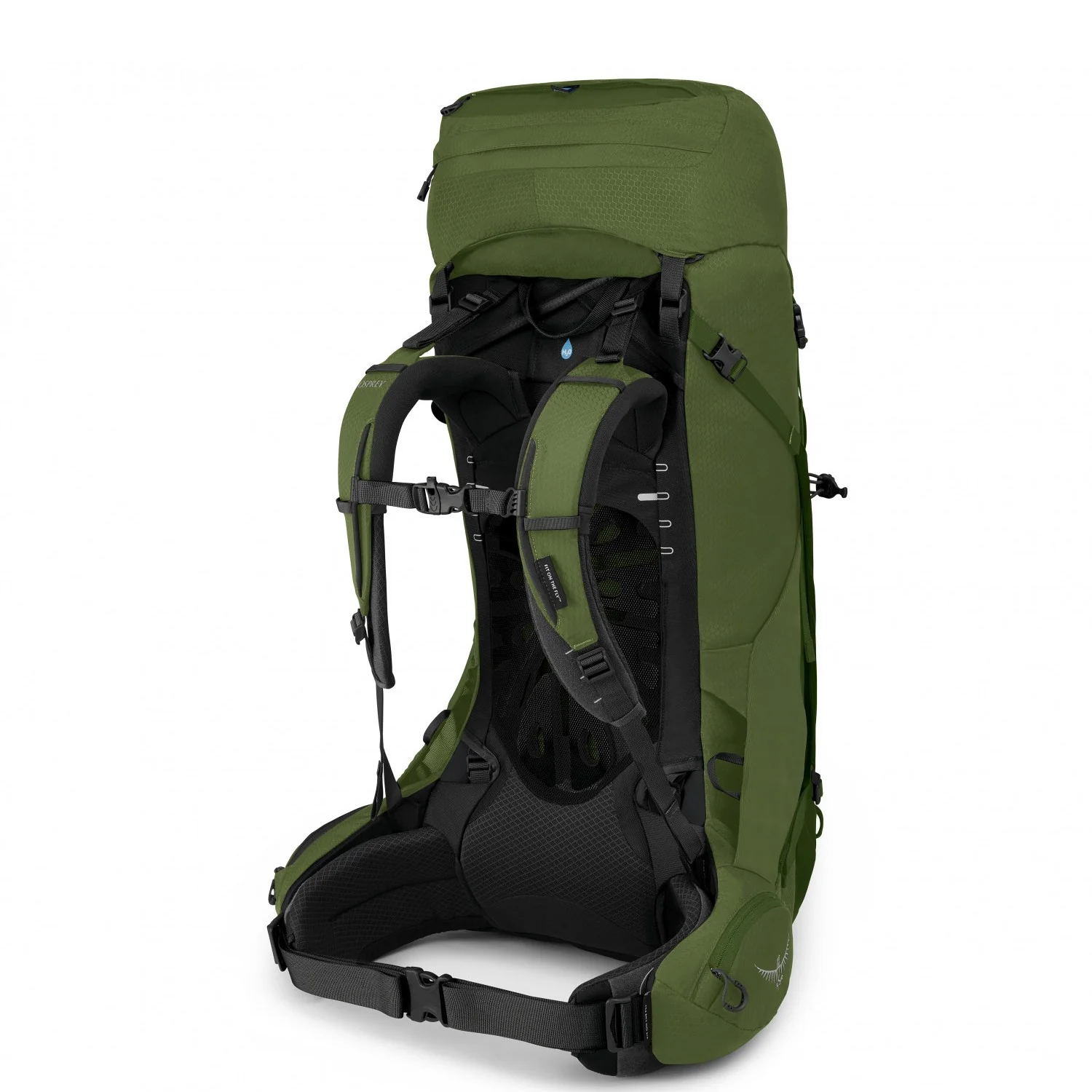 Osprey Aether 55 S/M - Trekkingrucksack 78 cm (black, 55 cm (S/M)) - Image 2