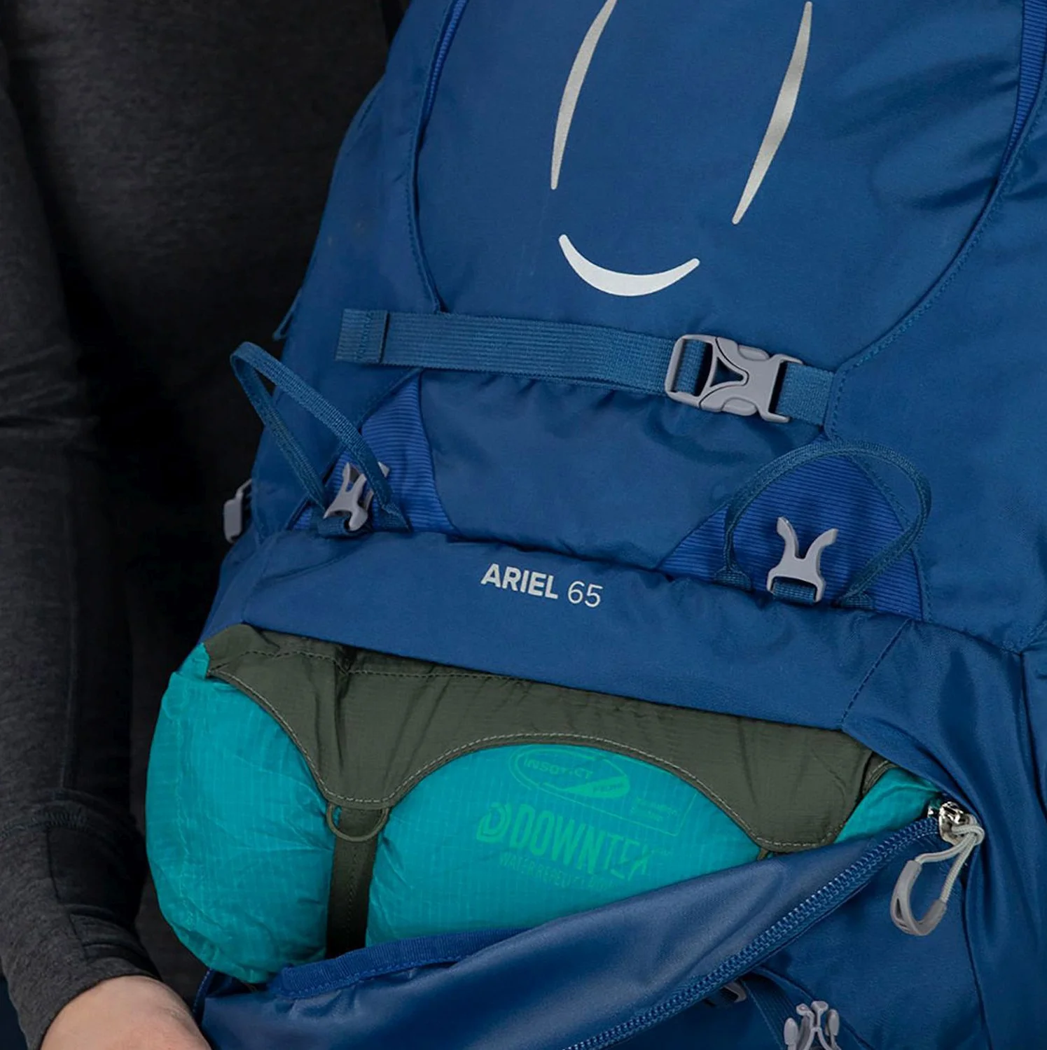 Osprey Ariel 65 Women - Trekkingrucksack 75 cm (ceramic blue, XS/S) - Image 4