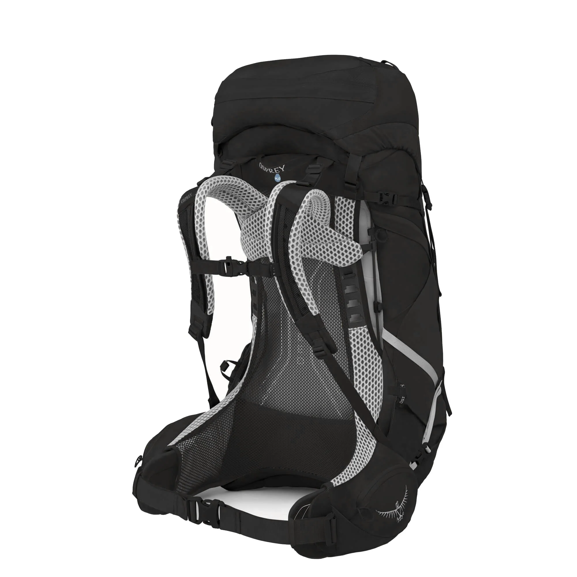 Osprey Atmos AG LT 50 L/XL - Trekkingrucksack 80 cm (black) - Image 3