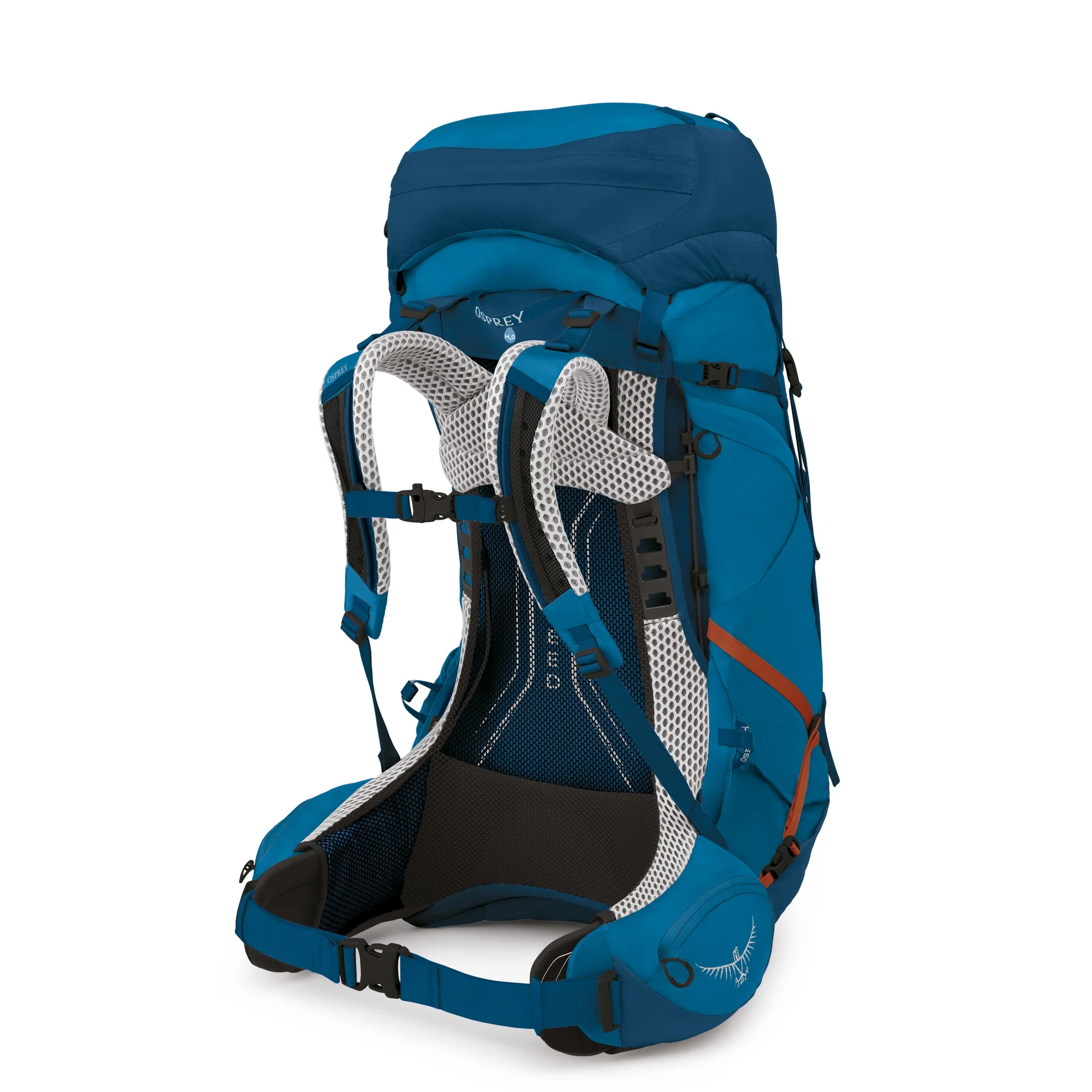 Osprey Atmos AG LT 50 L/XL - Trekkingrucksack 80 cm (night shift/scoria blue) - Image 3