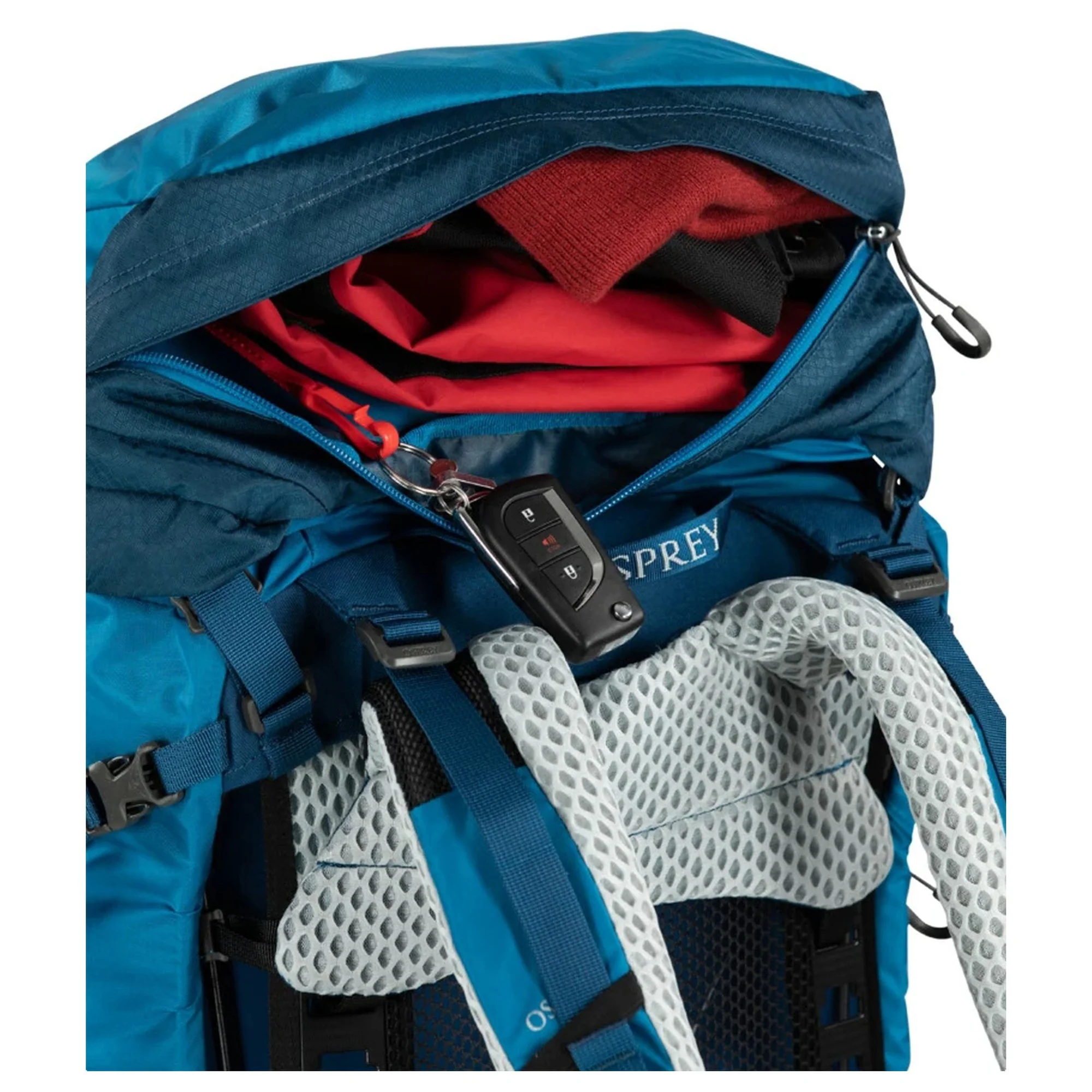 Osprey Atmos AG LT 65 S/M - Trekkingrucksack 88 cm (night shift/scoria blue) - Image 6
