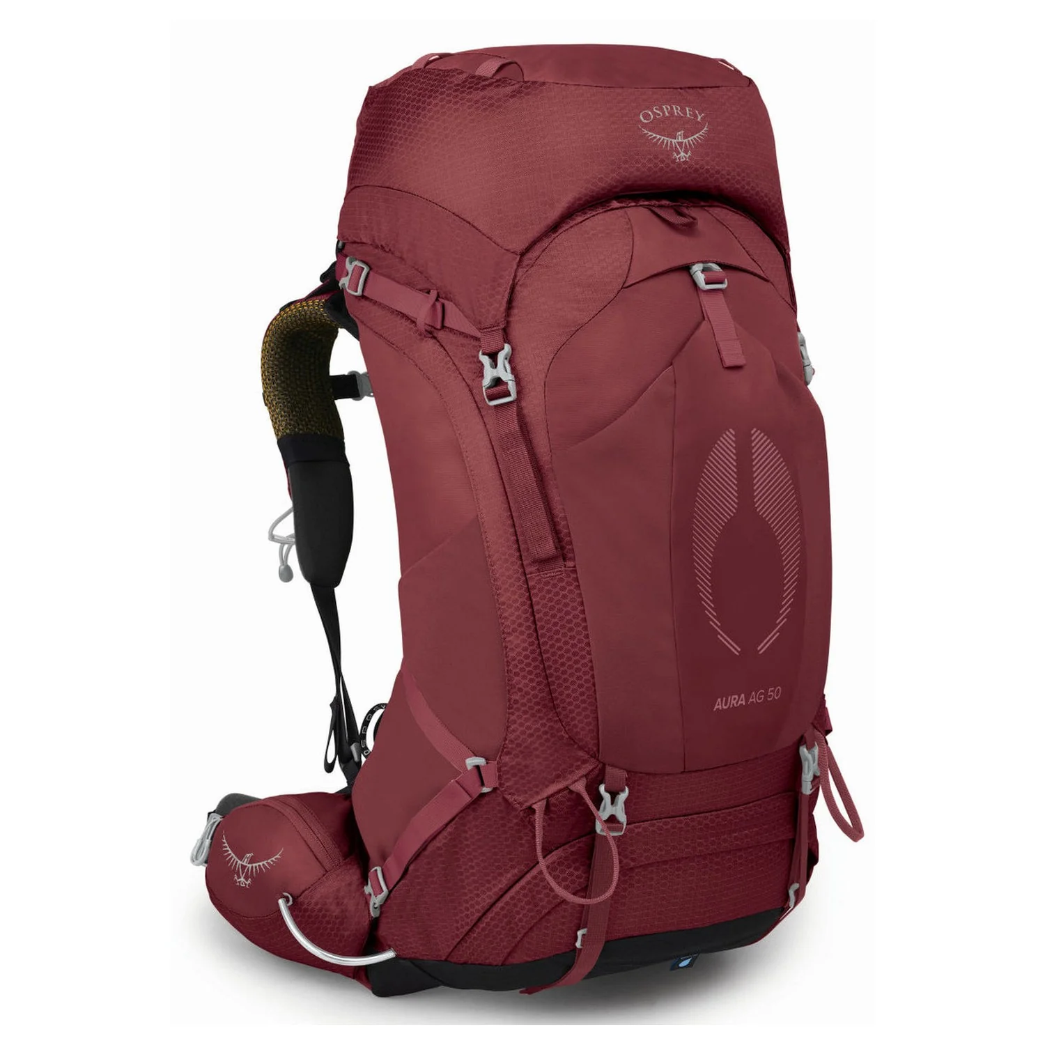 Osprey Aura AG 50 Women M/L - Trekkingrucksack 80 cm (berry sorbet red) - Image 2