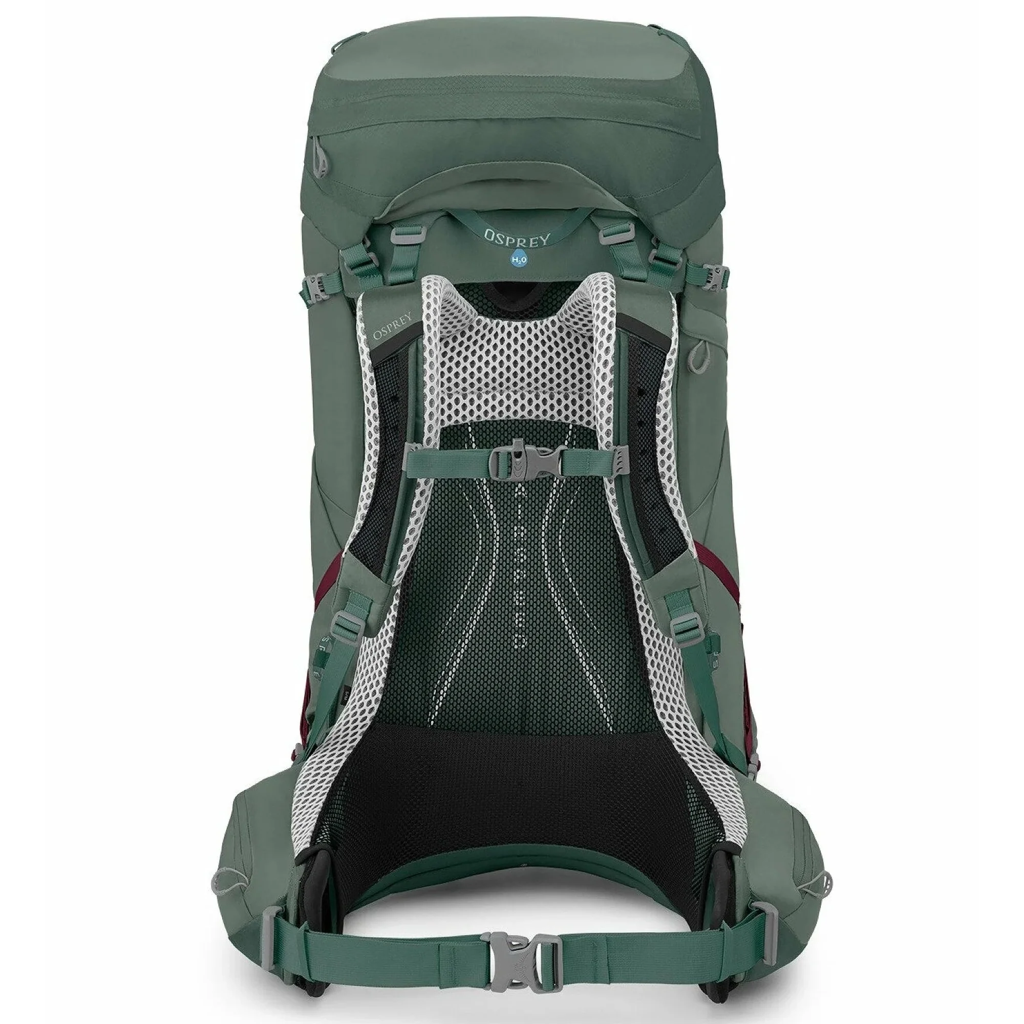Osprey Aura AG LT 65 WXS/S - Trekkingrucksack 32 cm (koseret/darjeeling spring green) - Image 3