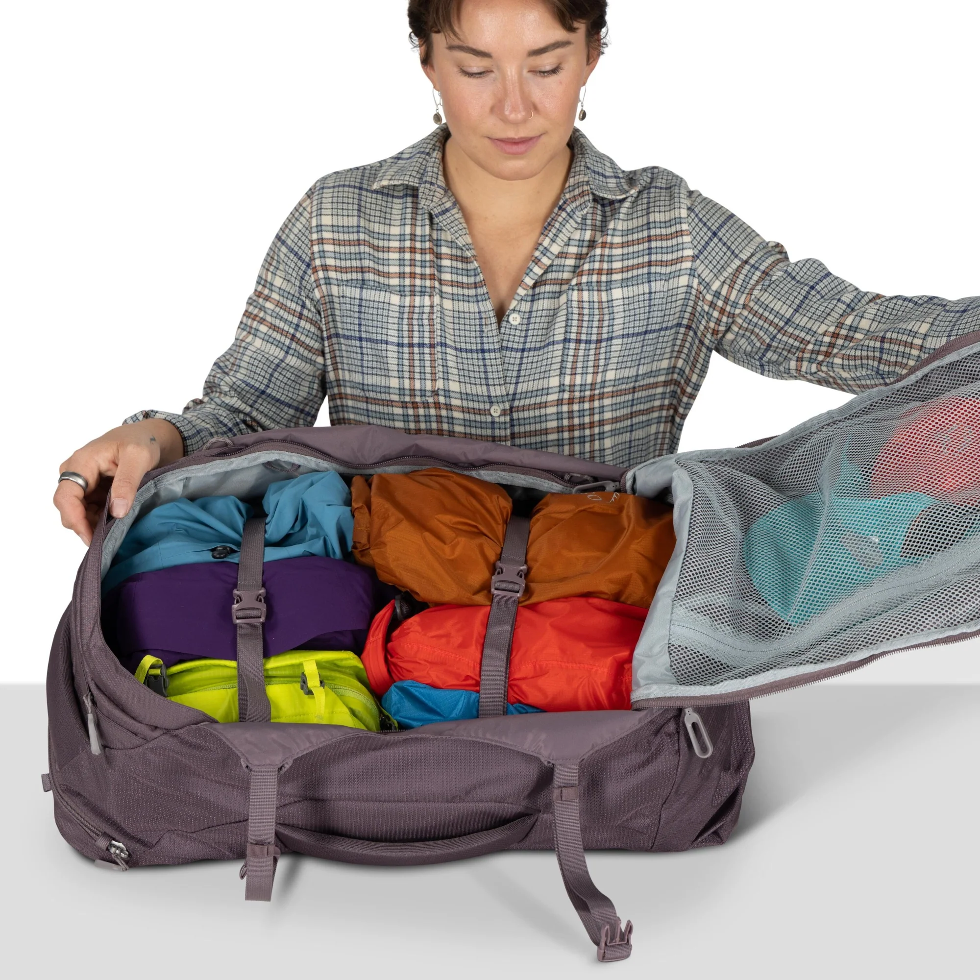 Osprey Fairview 40 - Reiserucksack 55 cm (graphite purple) - Image 5