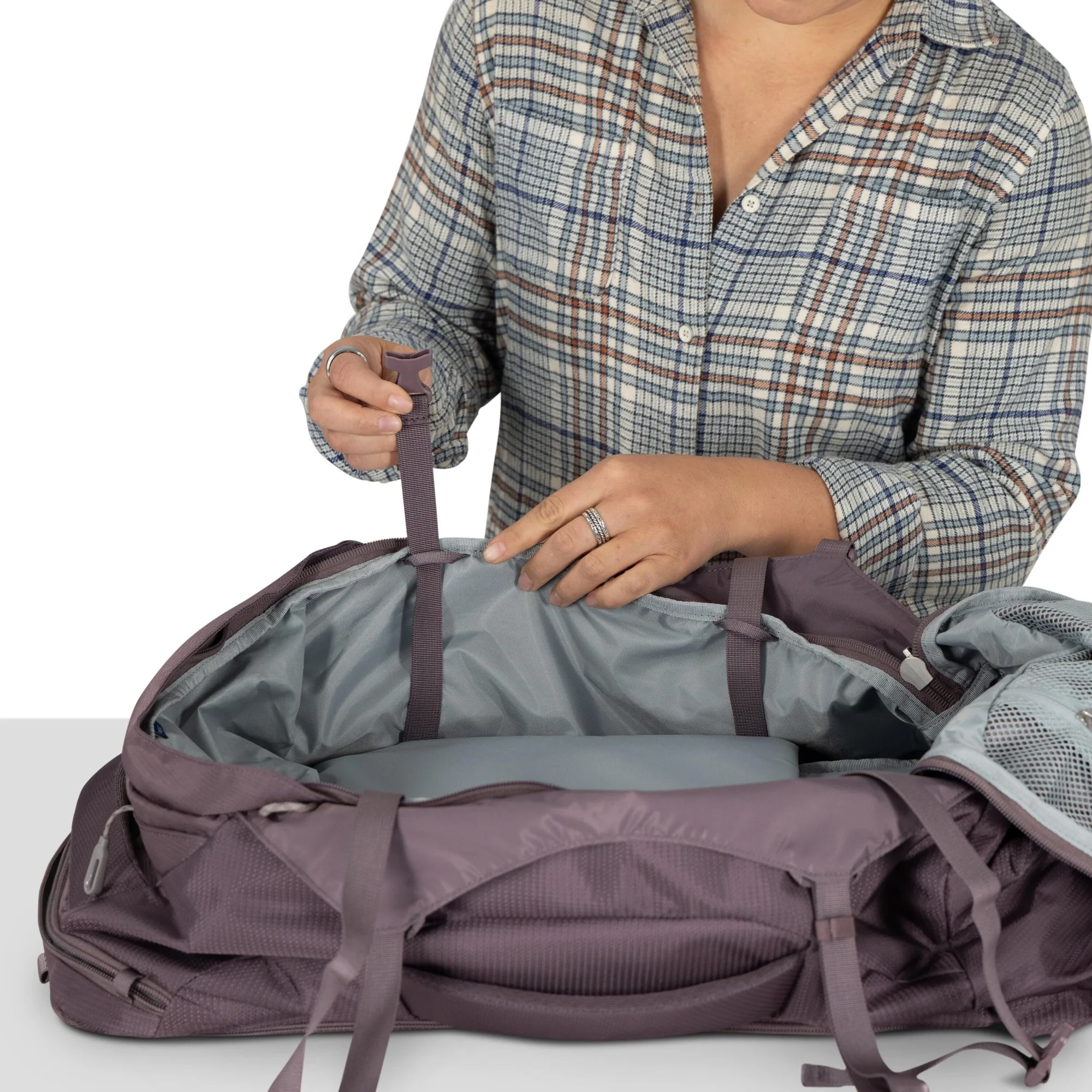 Osprey Fairview 40 - Reiserucksack 55 cm (graphite purple) - Image 6