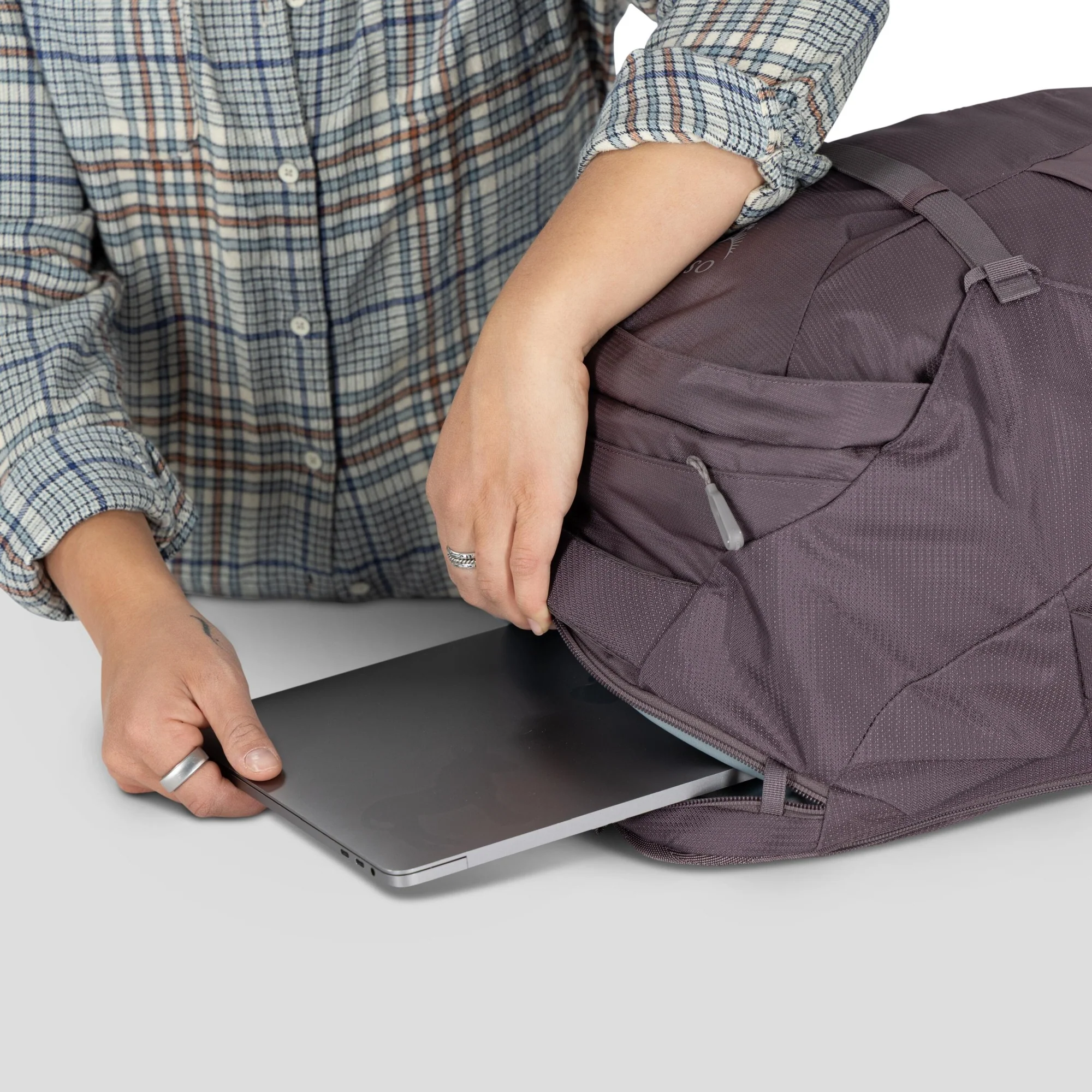 Osprey Fairview 40 - Reiserucksack 55 cm (graphite purple) - Image 7
