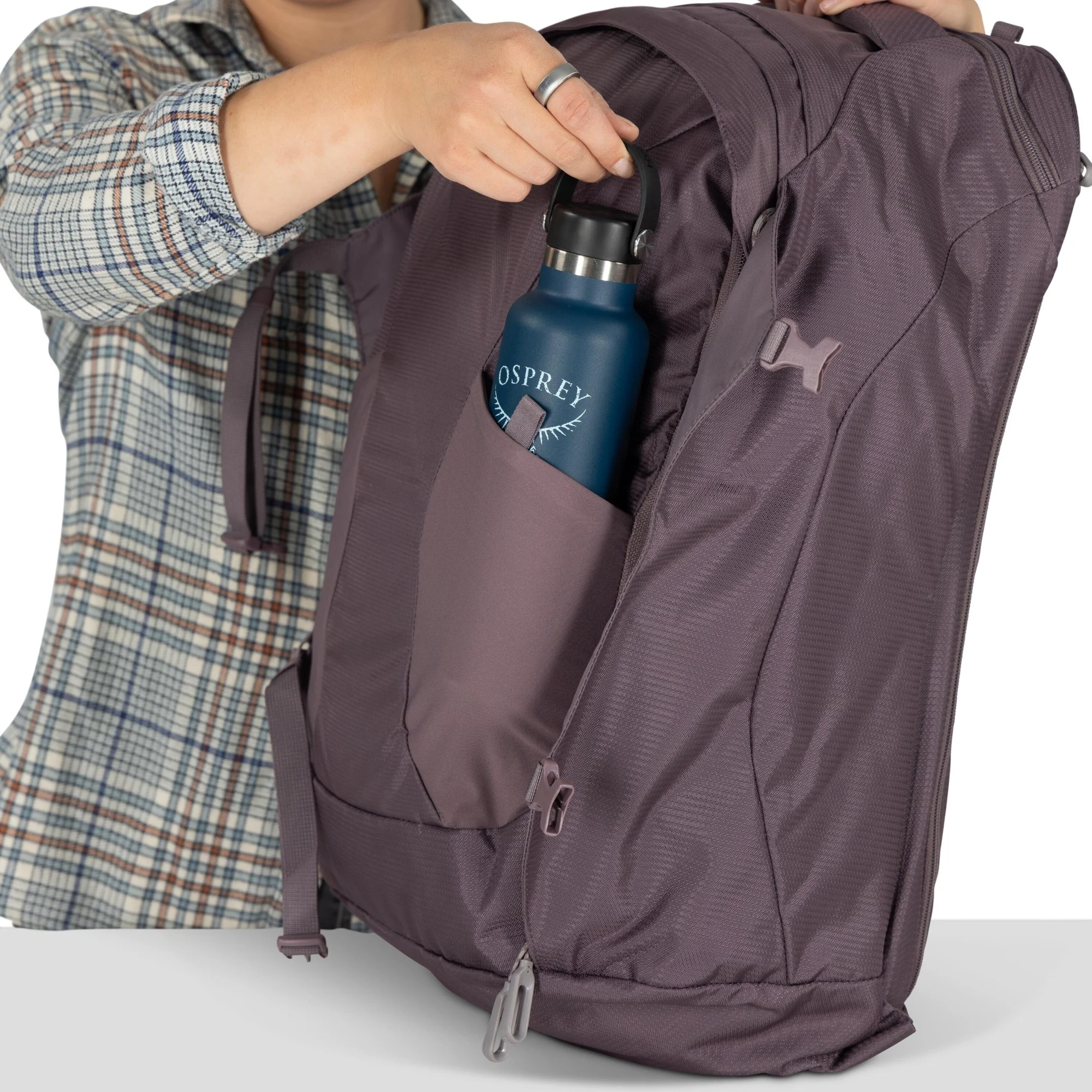 Osprey Fairview 40 - Reiserucksack 55 cm (graphite purple) - Image 8