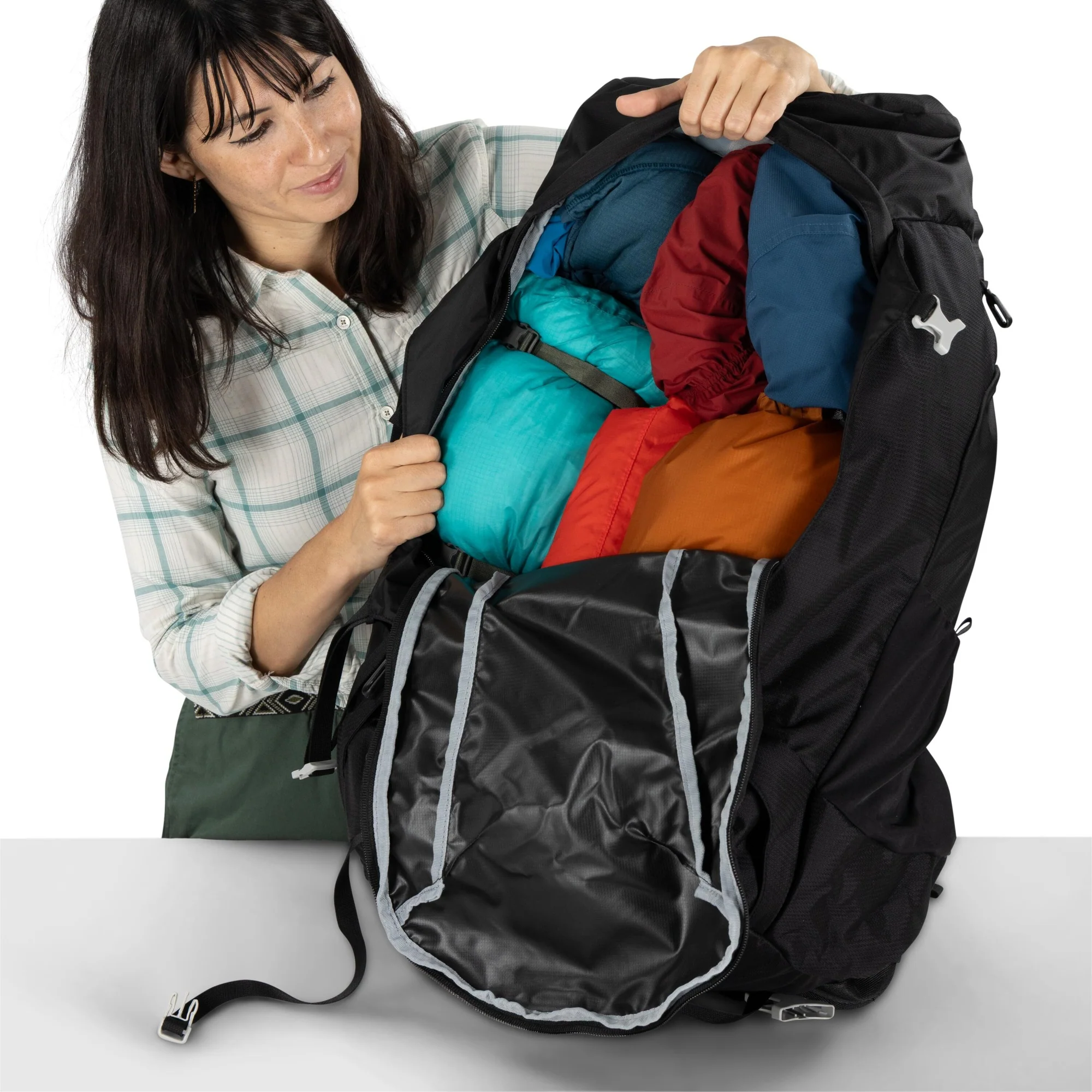 Osprey Fairview Trek 70 - Reiserucksack 71 cm (black) - Image 5