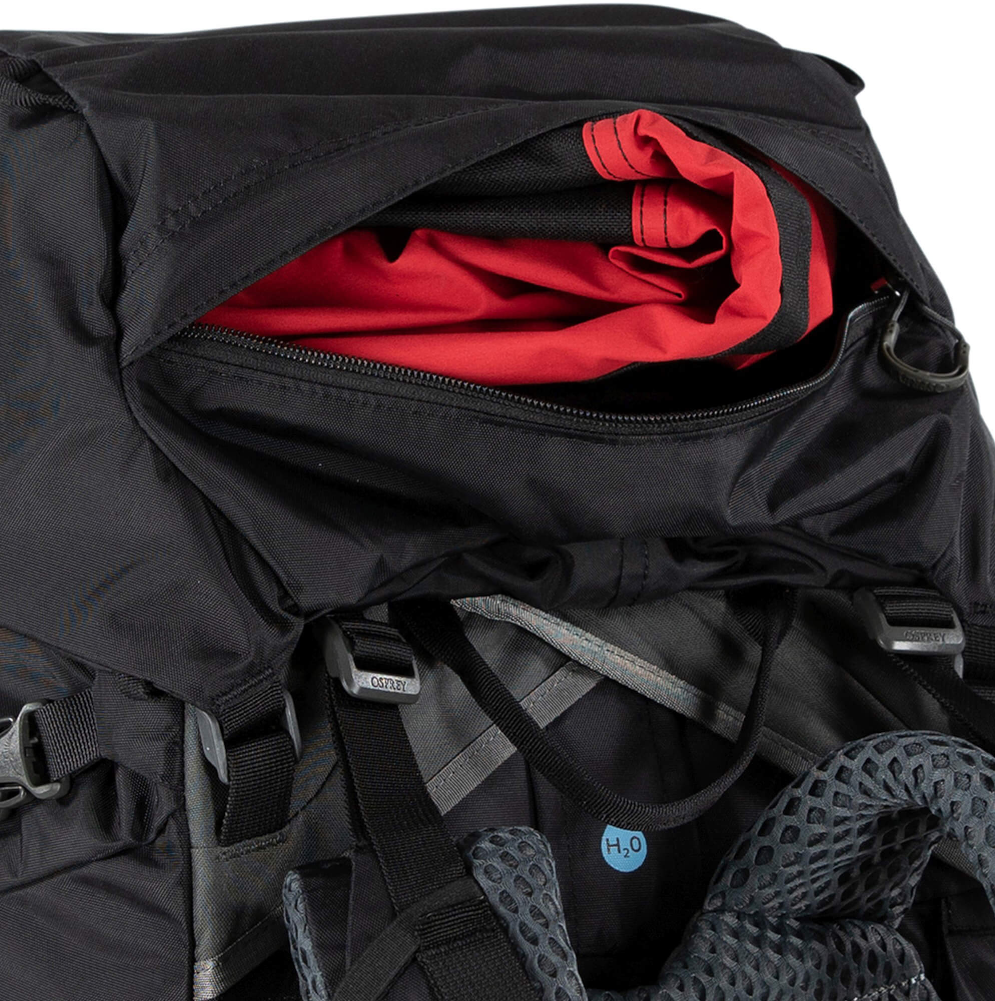 Osprey Kestrel 68 S/M - Trekkingrucksack 77 cm (black) - Image 8