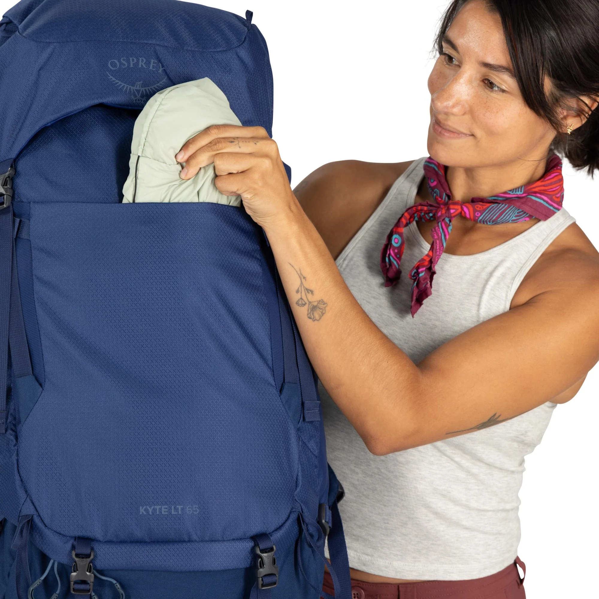 Osprey Kyte LT 65 - Trakkingrucksack 74 cm (serenity blue) - Image 9