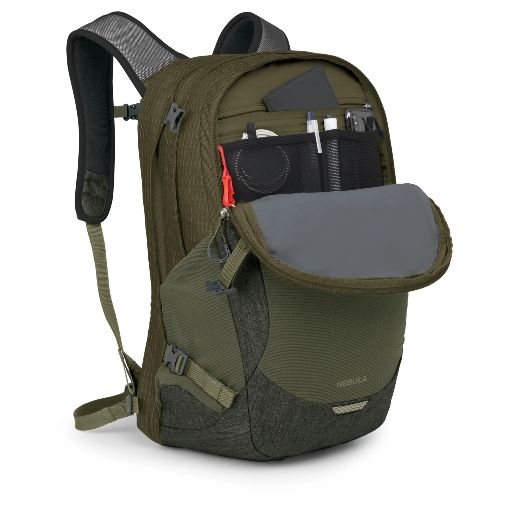 Osprey Nebula 32 - Rucksack 49 cm (moss green earl grey heather) - Image 4