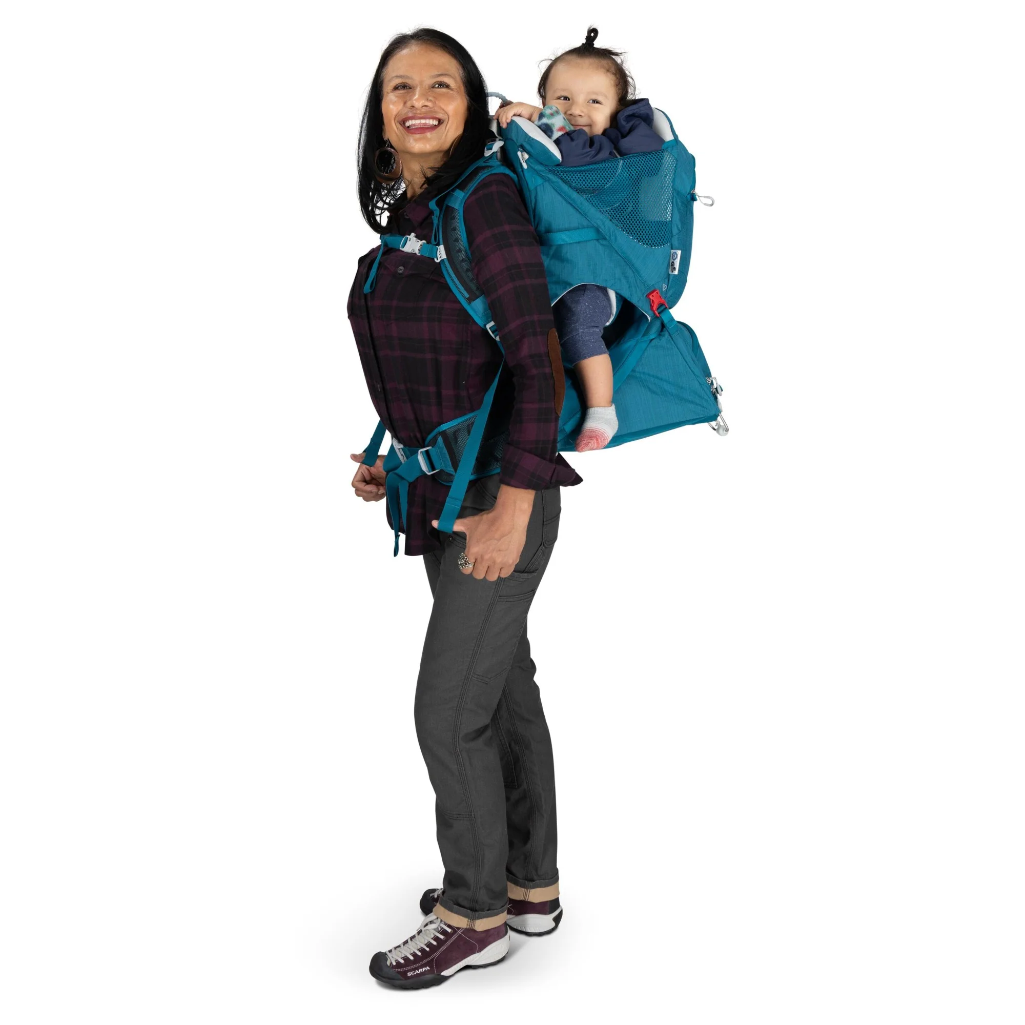 Osprey Poco SLT Child Carrier - Kindertrage (Kraxe) (deep peyto) - Image 8