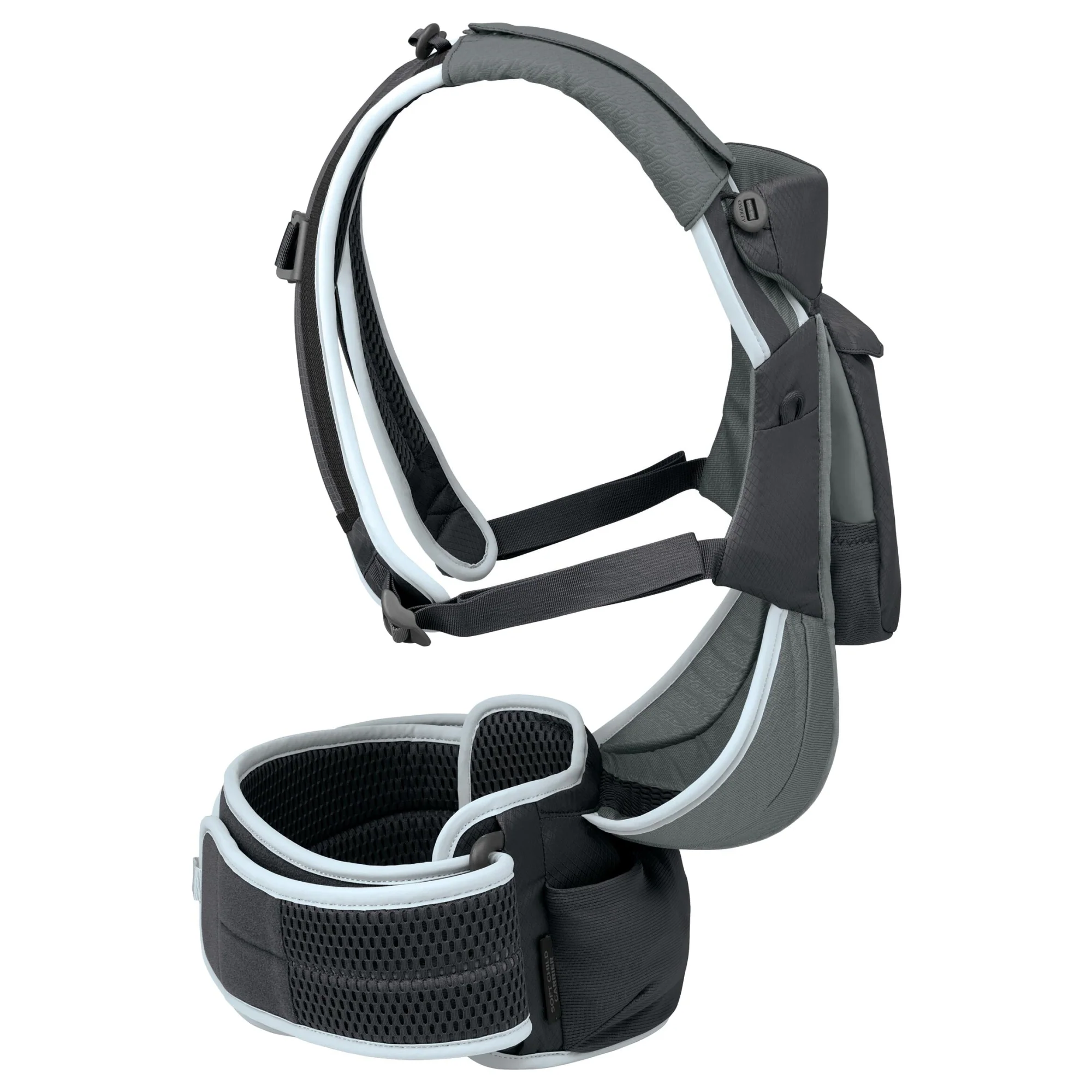 Osprey Poco Soft Child Carrier - Kindertrage 65 cm (Kraxe) (black) - Image 3