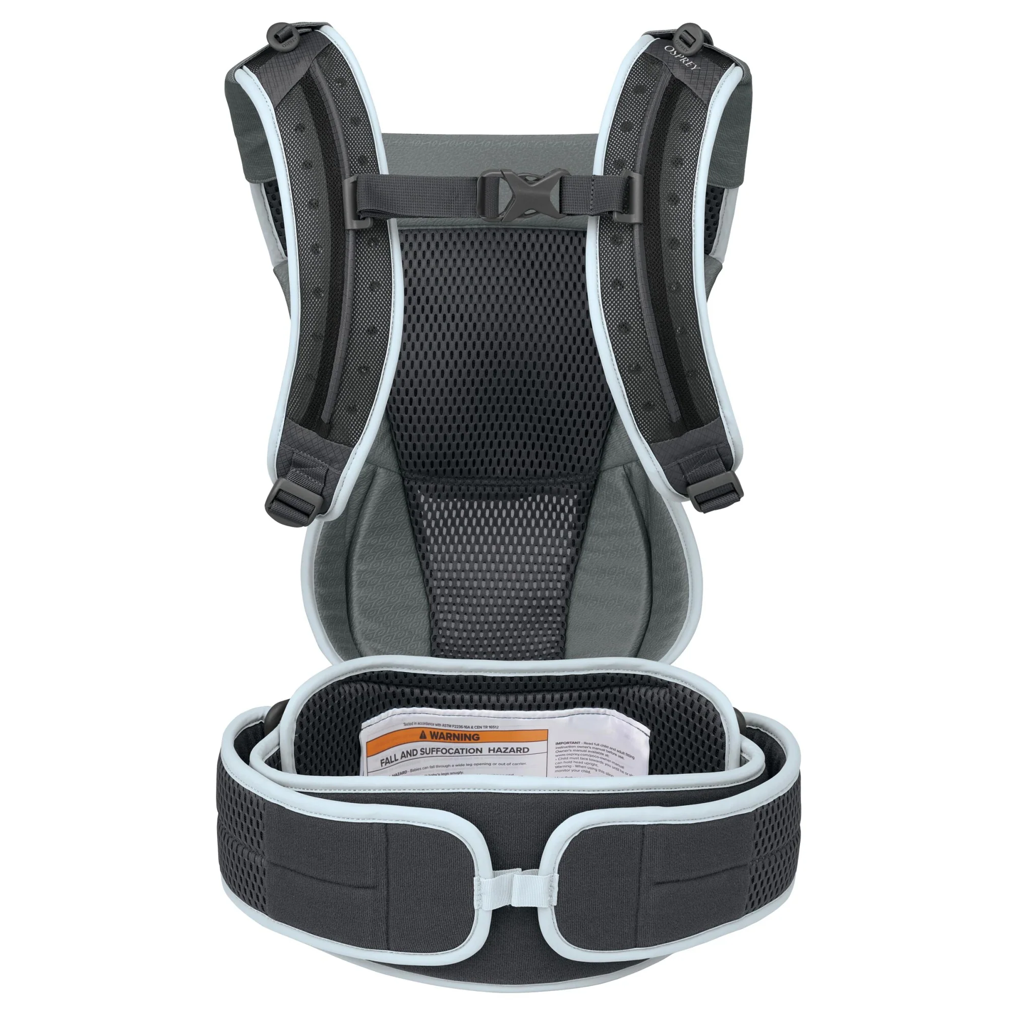 Osprey Poco Soft Child Carrier - Kindertrage 65 cm (Kraxe) (black) - Image 4