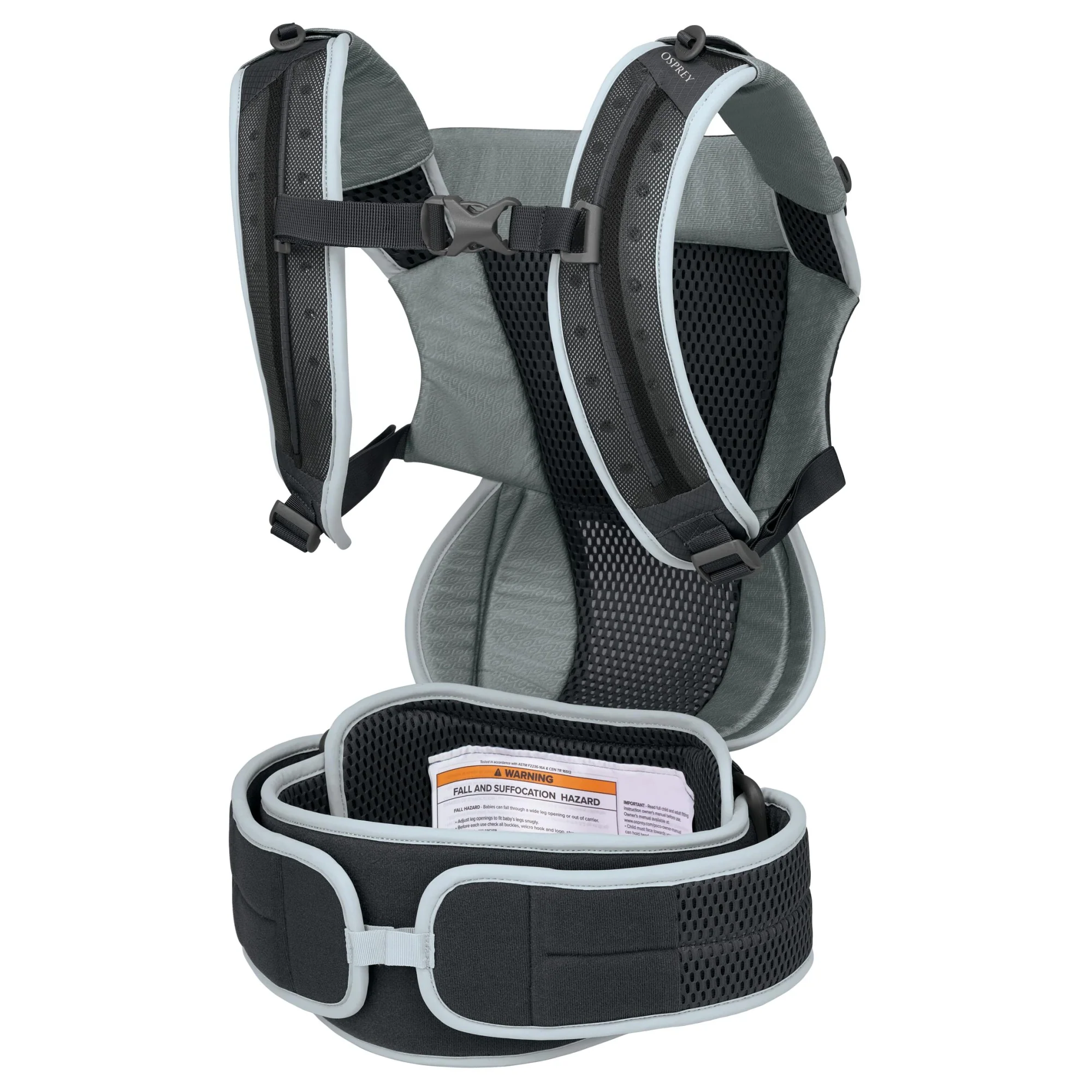 Osprey Poco Soft Child Carrier - Kindertrage 65 cm (Kraxe) (black) - Image 5