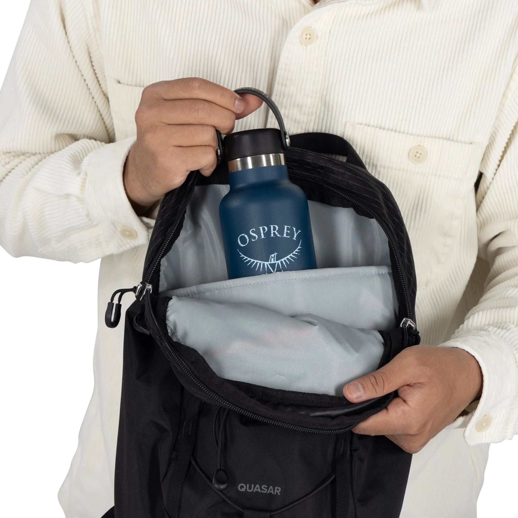 Osprey Quasar Sling Bag - Umhängetasche 38 cm (black) - Image 7