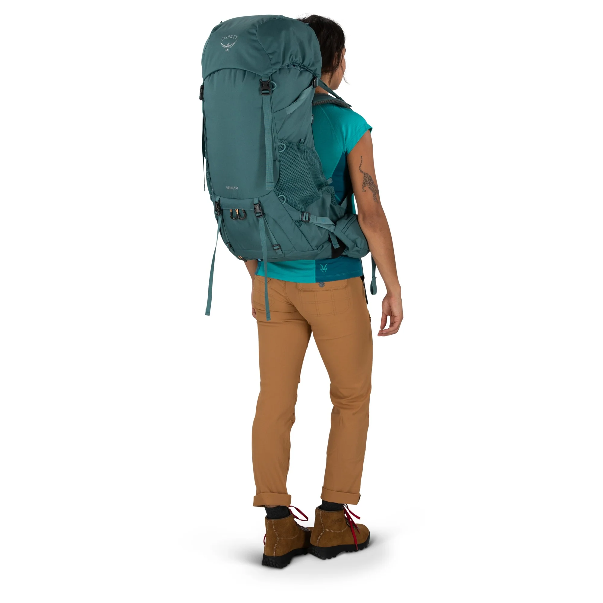 Osprey Renn 50 Women - Trekkingrucksack 70 cm (cascade blue/melon orange) - Image 3