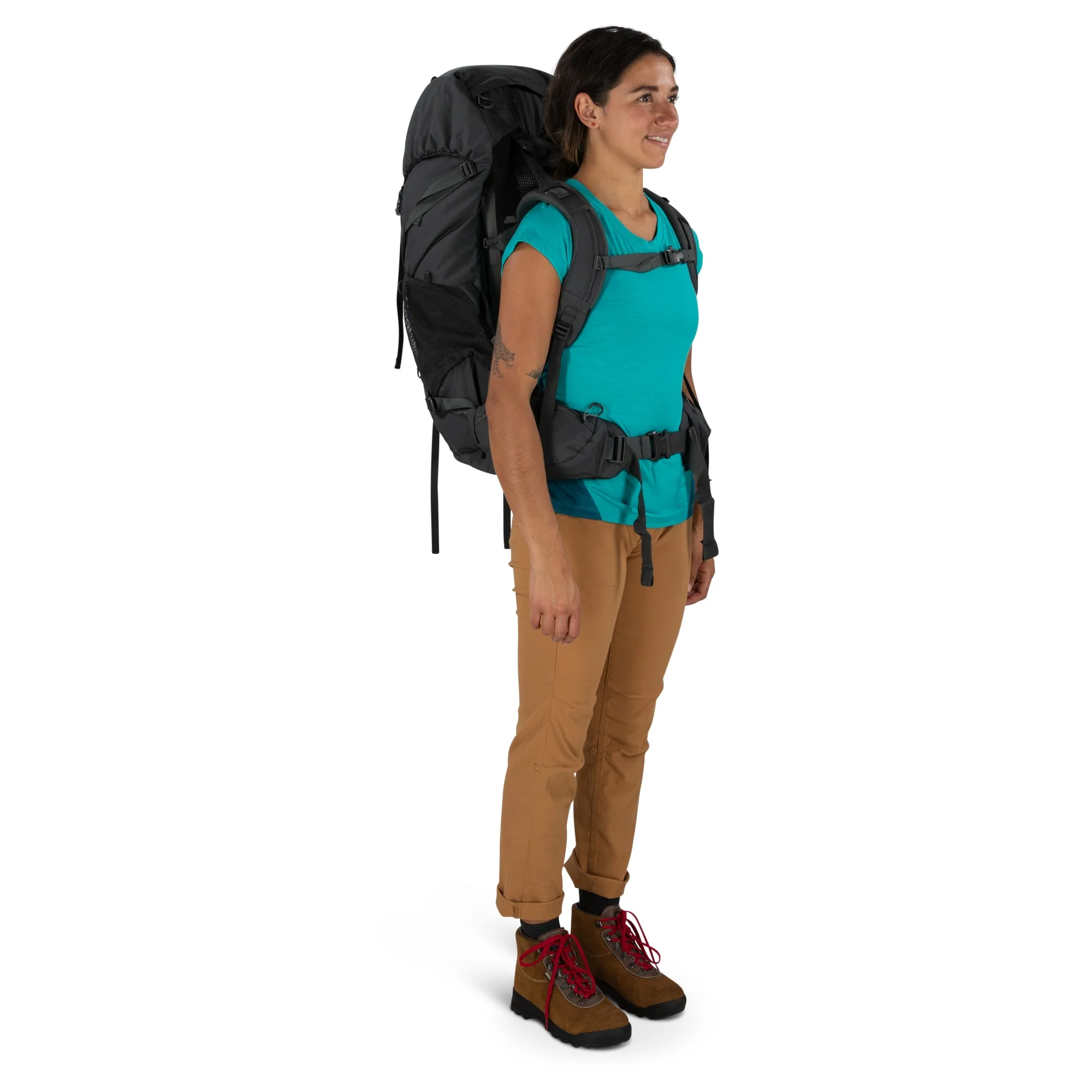 Osprey Renn 50 Women - Trekkingrucksack 70 cm (dark charcoal/gray wolf) - Image 4