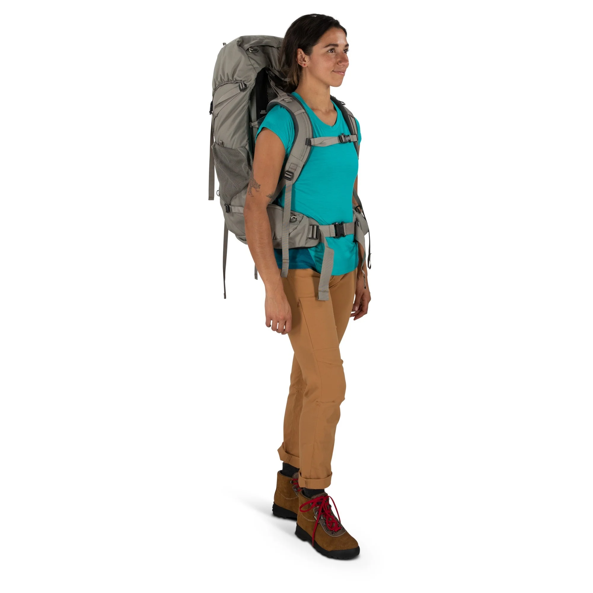 Osprey Renn 50 Women - Trekkingrucksack 70 cm (pediment grey/linen tan) - Image 5
