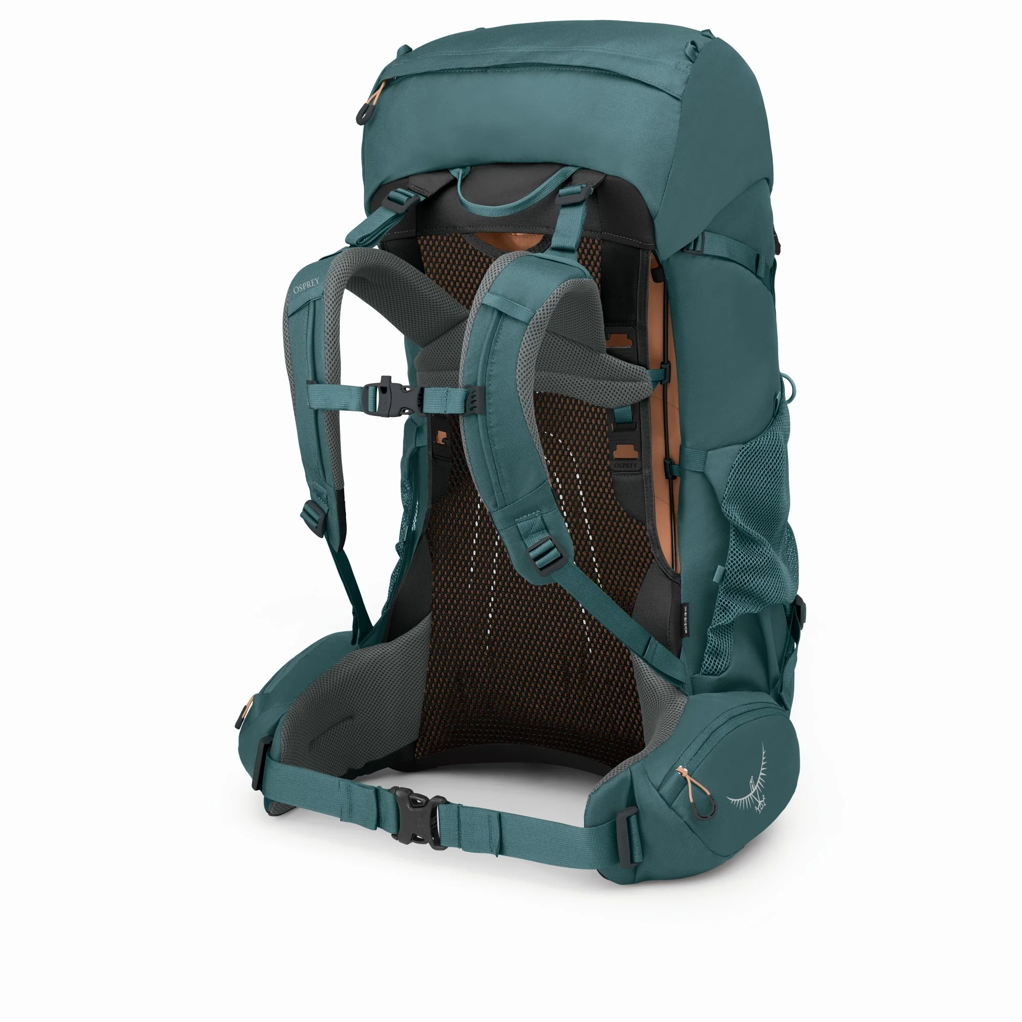 Osprey Renn 65 Women - Trekkingrucksack 70 cm (cascade blue/melon orange) - Image 2