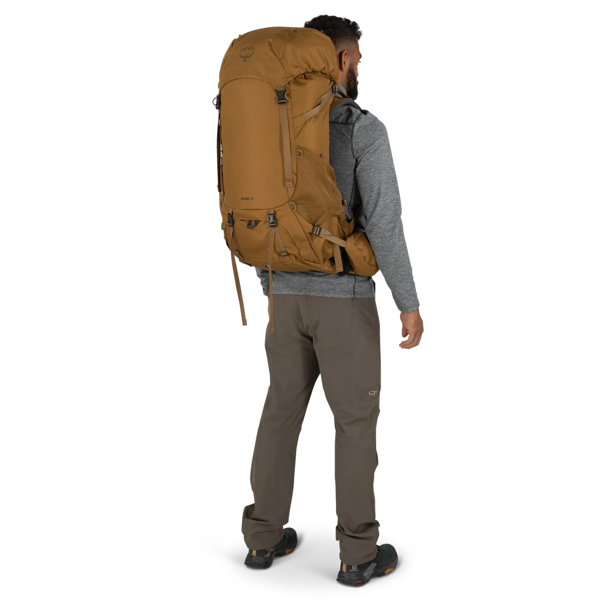 Osprey Rook 50 - Trekkingrucksack 75 cm (histosol brown/rhino grey) - Image 4