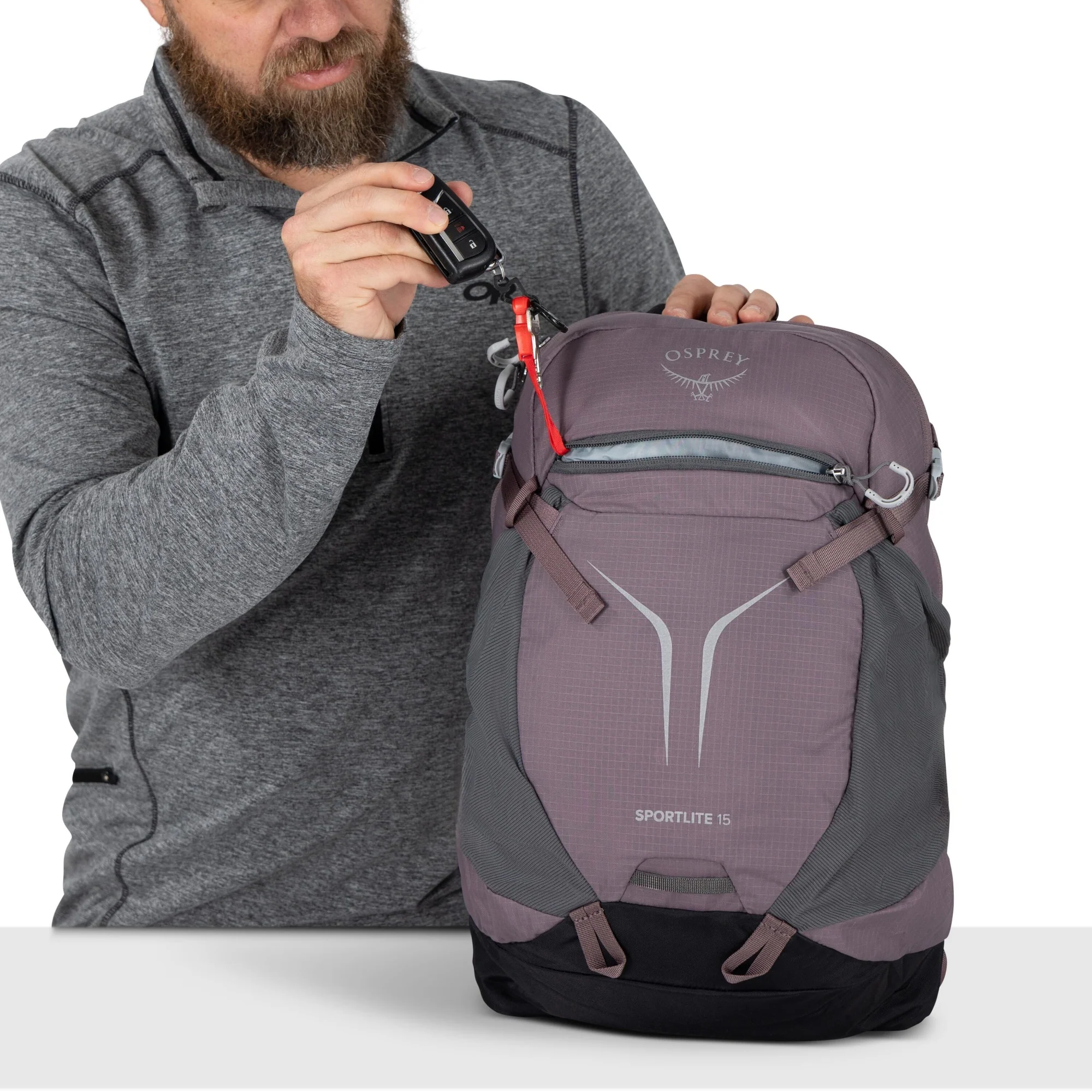 Osprey Sportlite 15 - Wanderrucksack 44 cm (graphite purple) - Image 3