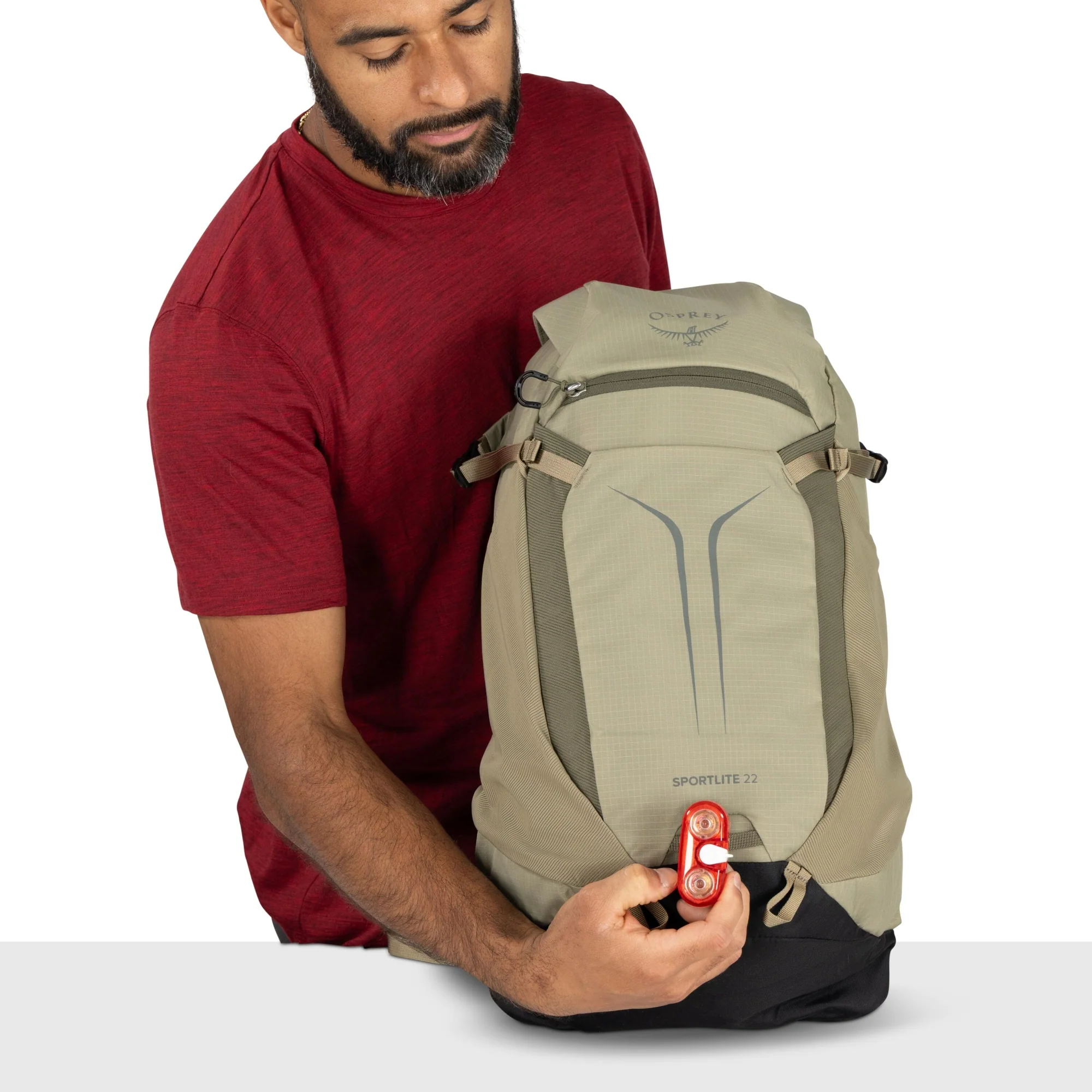 Osprey Sportlite 22 - Wanderrucksack 52 cm (olive tan) - Image 5