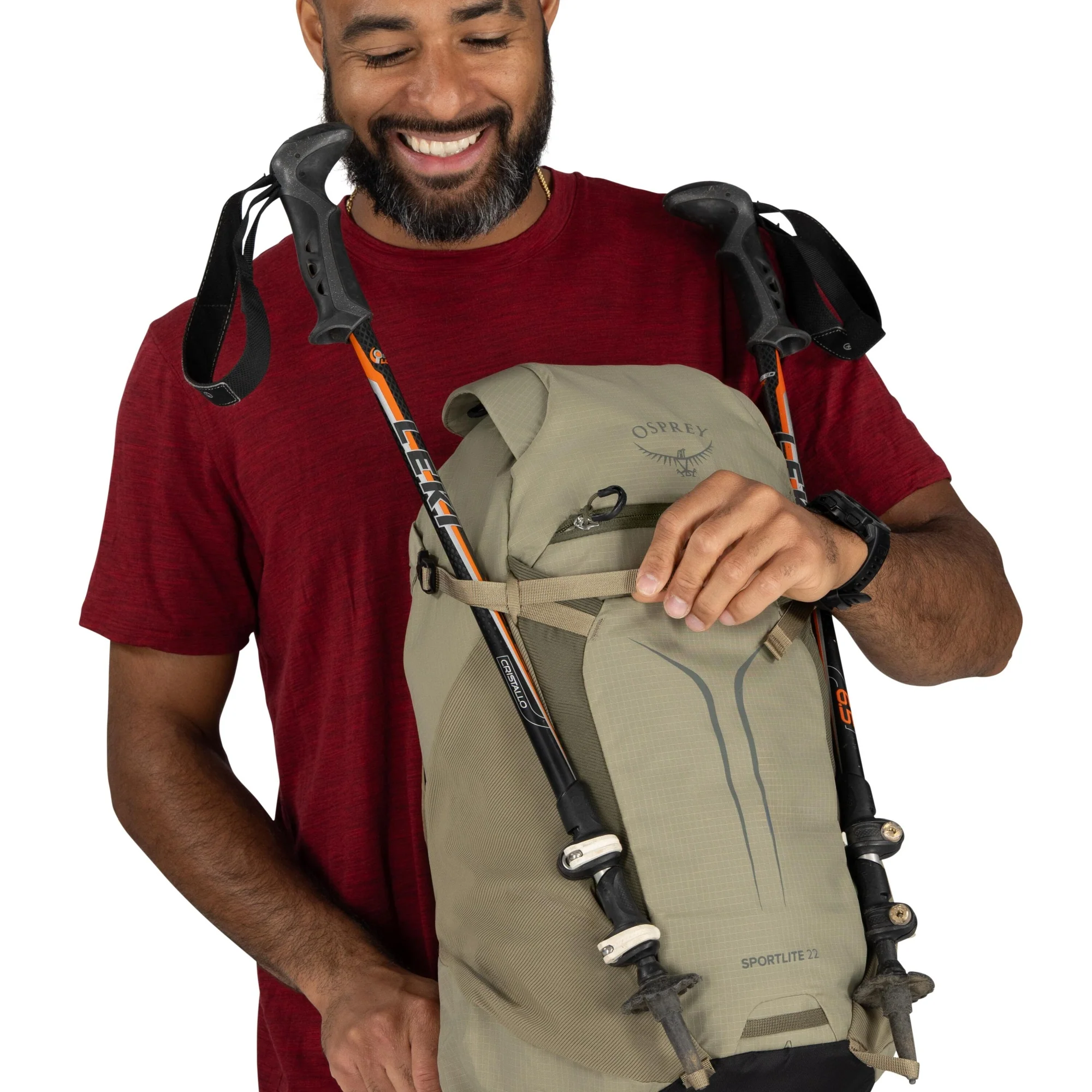 Osprey Sportlite 22 - Wanderrucksack 52 cm (olive tan) - Image 7