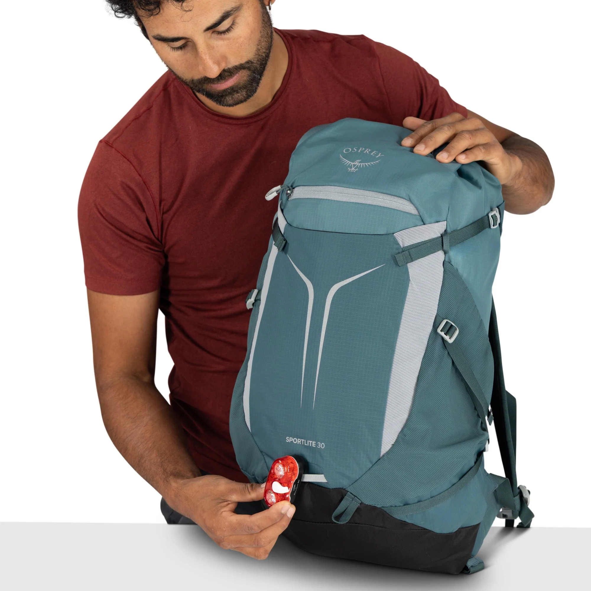 Osprey Sportlite 30 - Wanderrucksack 55 cm (torrent blue) - Image 6