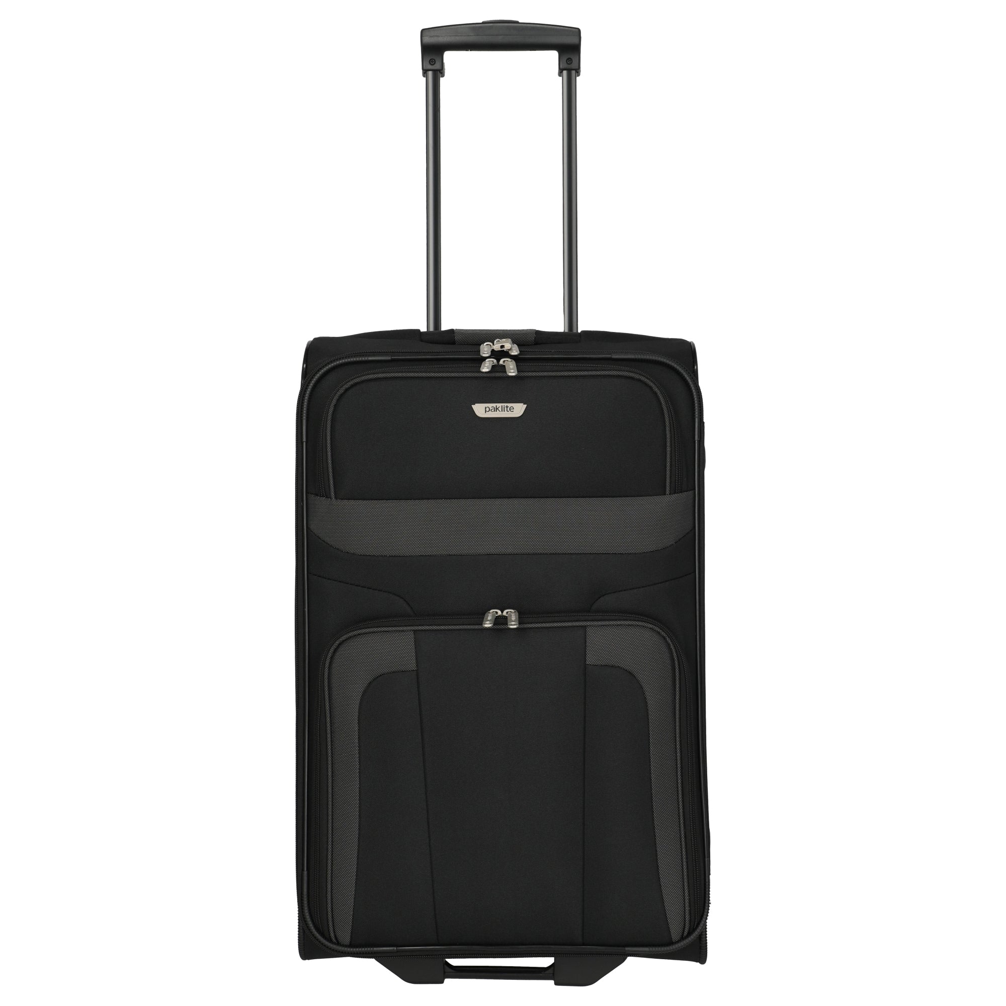 paklite Orlando - 2-Rollen-Trolley M 63 cm (schwarz)