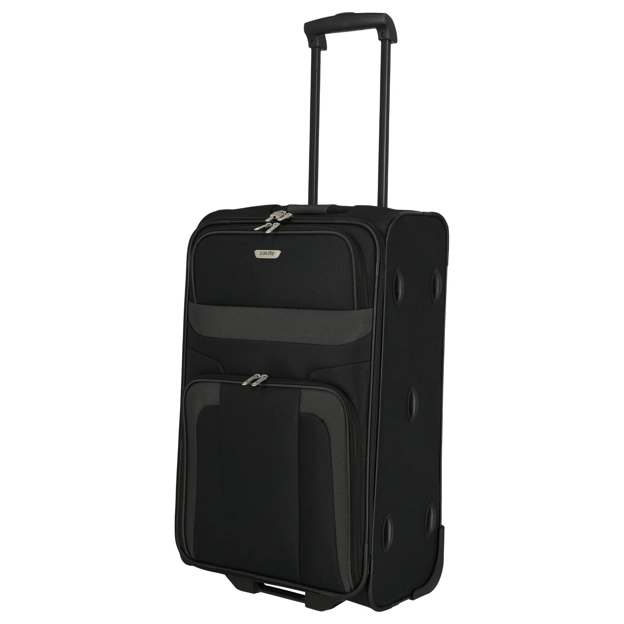 paklite Orlando - 2-Rollen-Trolley M 63 cm (schwarz) - Image 2