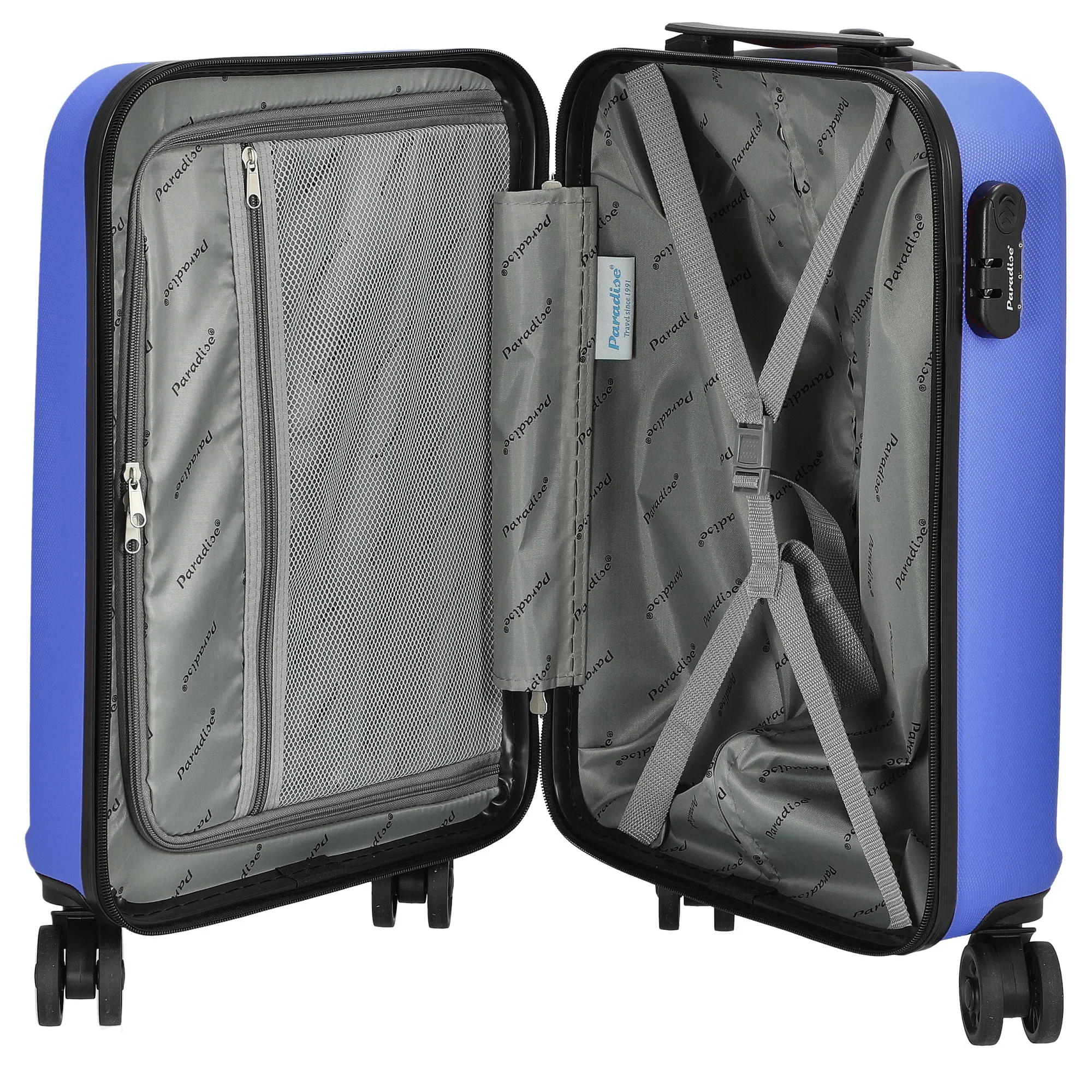 Paradise by CHECK.IN Havanna 2.0 - 4-Rollen-Kabinentrolley 55 cm (blau) - Image 6