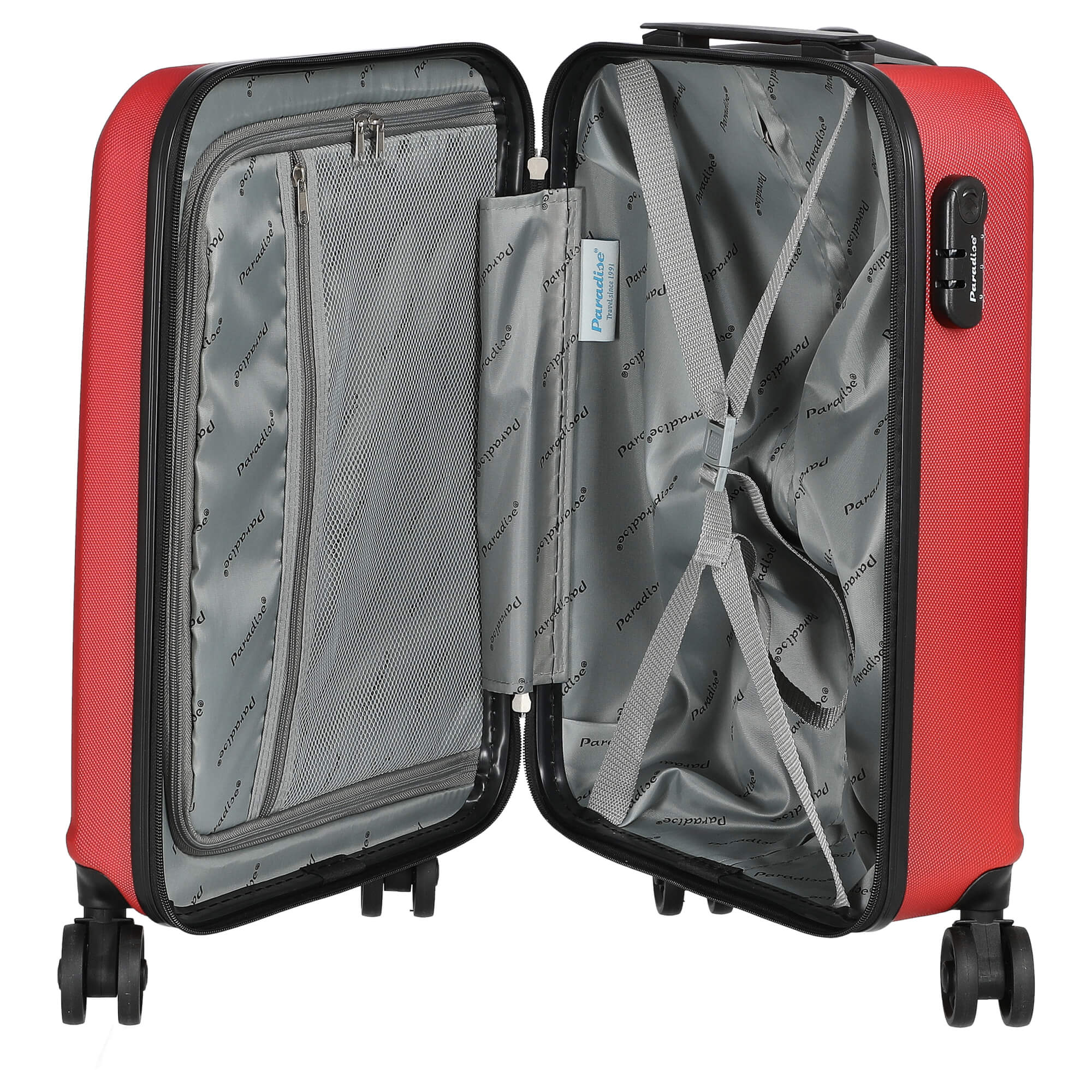 Paradise by CHECK.IN Havanna 2.0 - 4-Rollen-Kabinentrolley 55 cm (rot) - Image 6