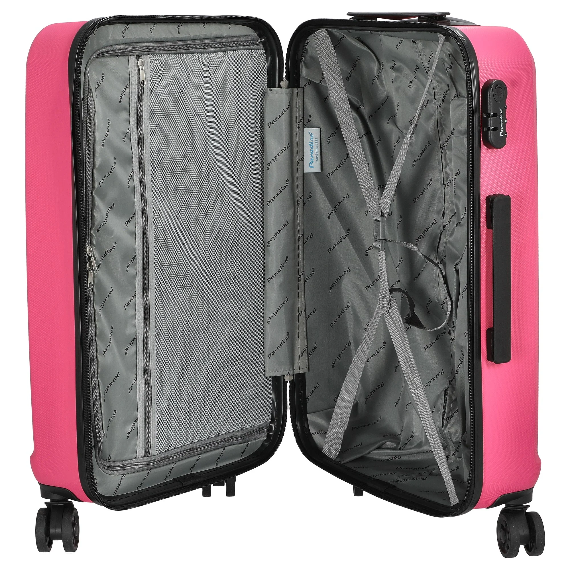 Paradise by CHECK.IN Havanna 2.0 - 4-Rollen-Trolley 69 cm (pink) - Image 6