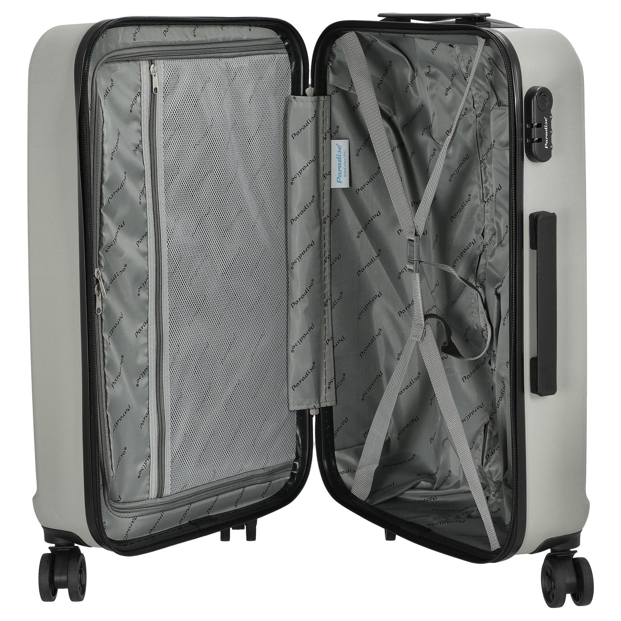 Paradise by CHECK.IN Havanna 2.0 - 4-Rollen-Trolley 69 cm (silber) - Image 6