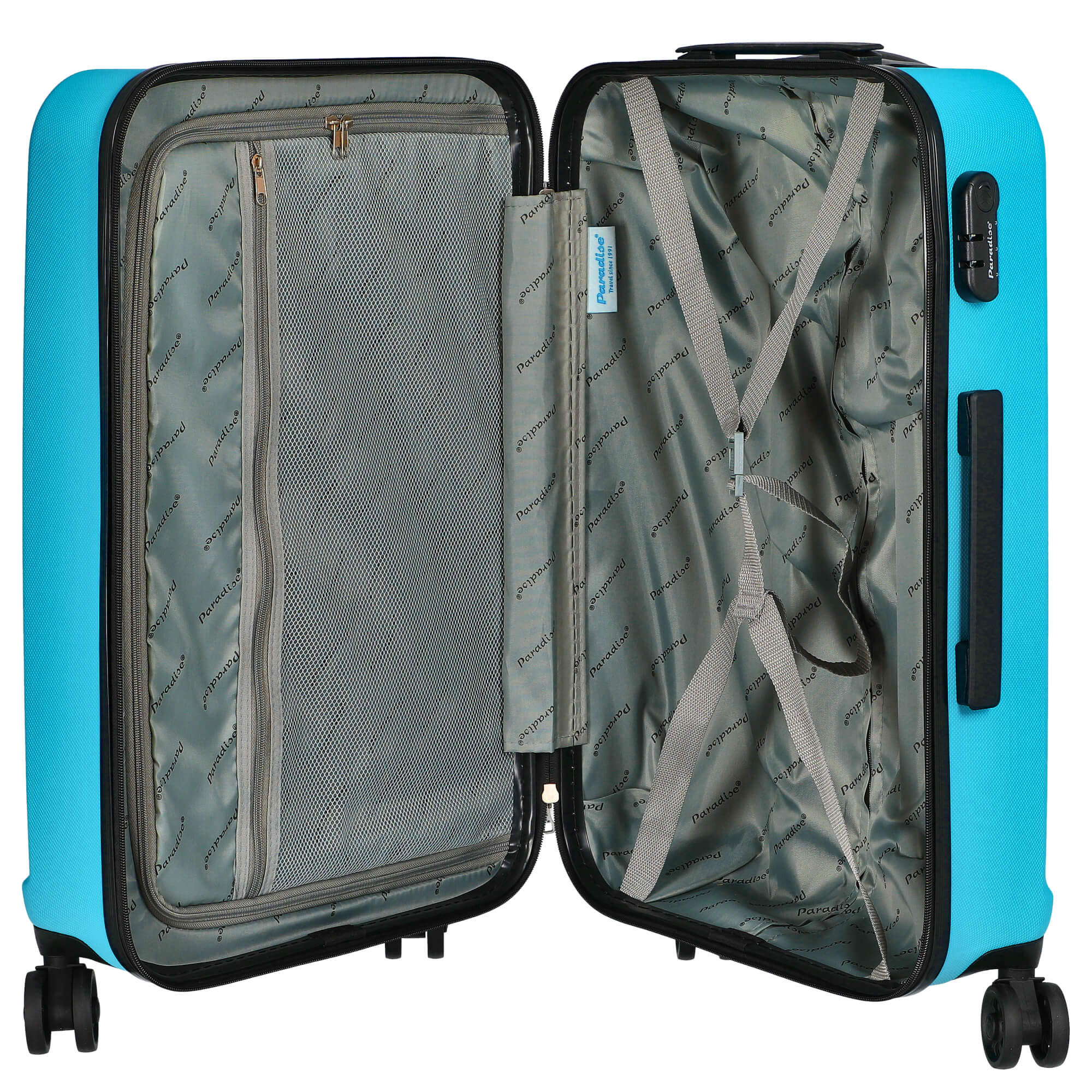 Paradise by CHECK.IN Havanna 2.0 - 4-Rollen-Trolley 69 cm (türkis) - Image 6