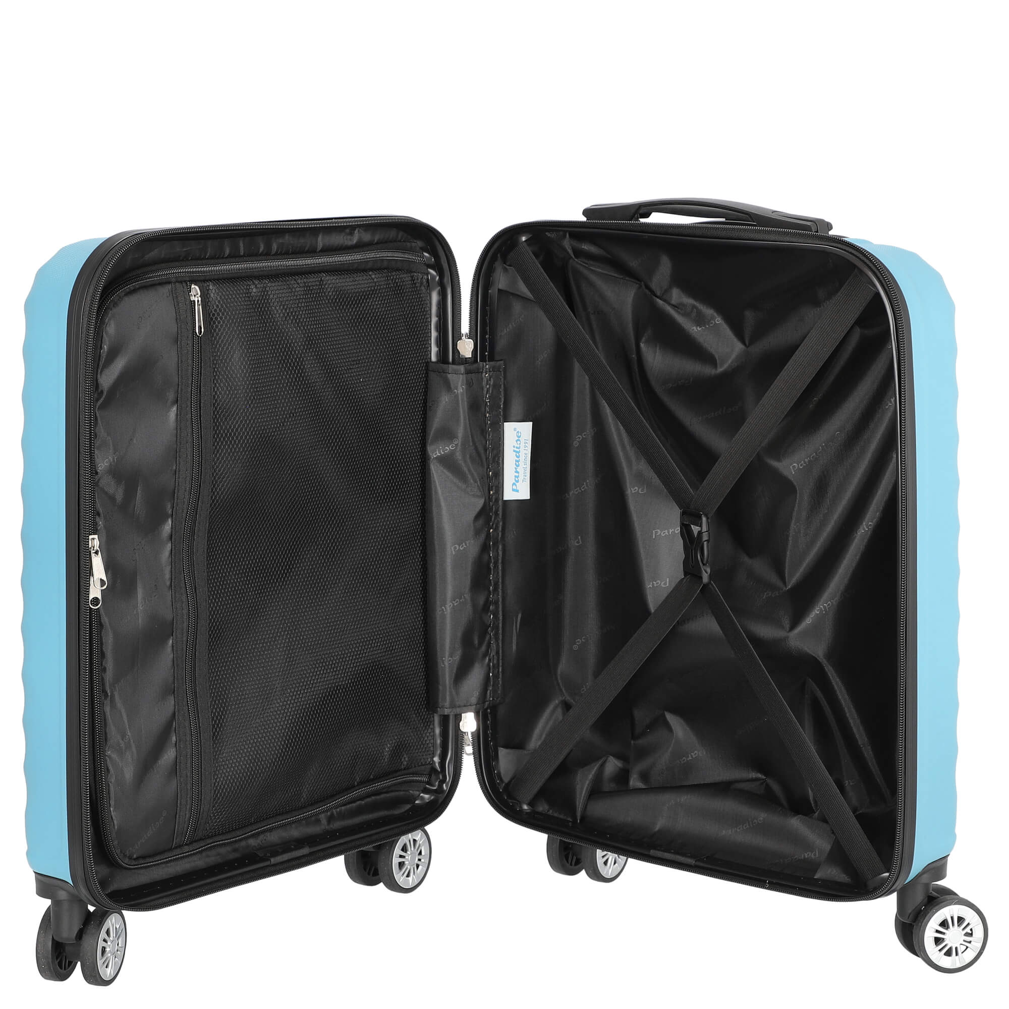 Paradise by CHECK.IN Kingston - 4-Rollen-Kabinentrolley 55 cm (türkis) - Image 6