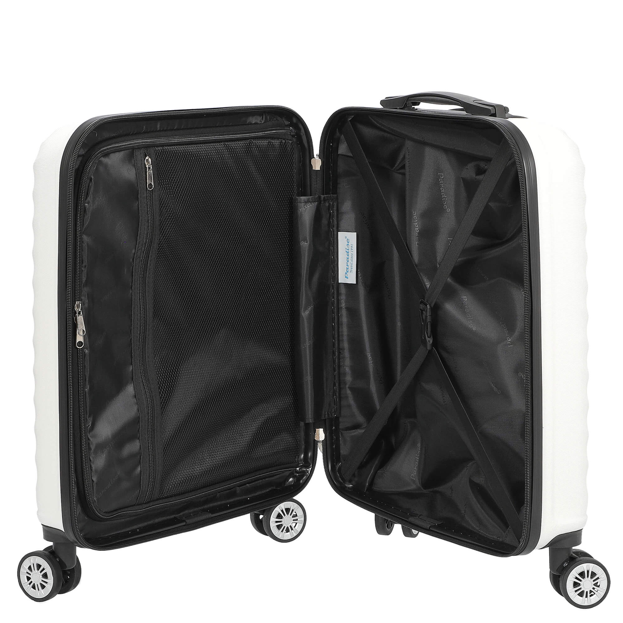 Paradise by CHECK.IN Kingston - 4-Rollen-Kabinentrolley 55 cm (weiß) - Image 6