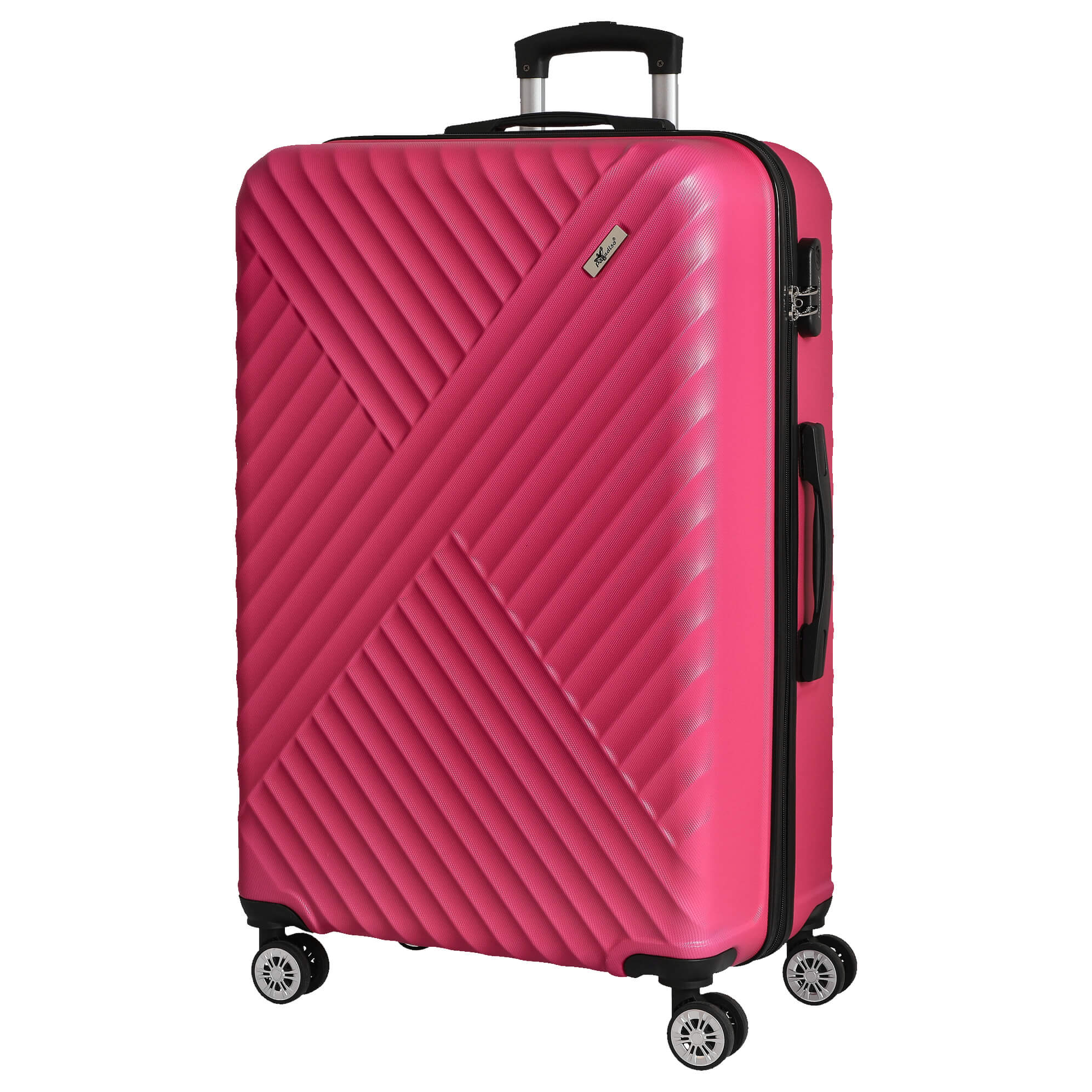 Paradise by CHECK.IN Kingston - 4-Rollen-Trolley Set 3tlg. (pink) - Image 3