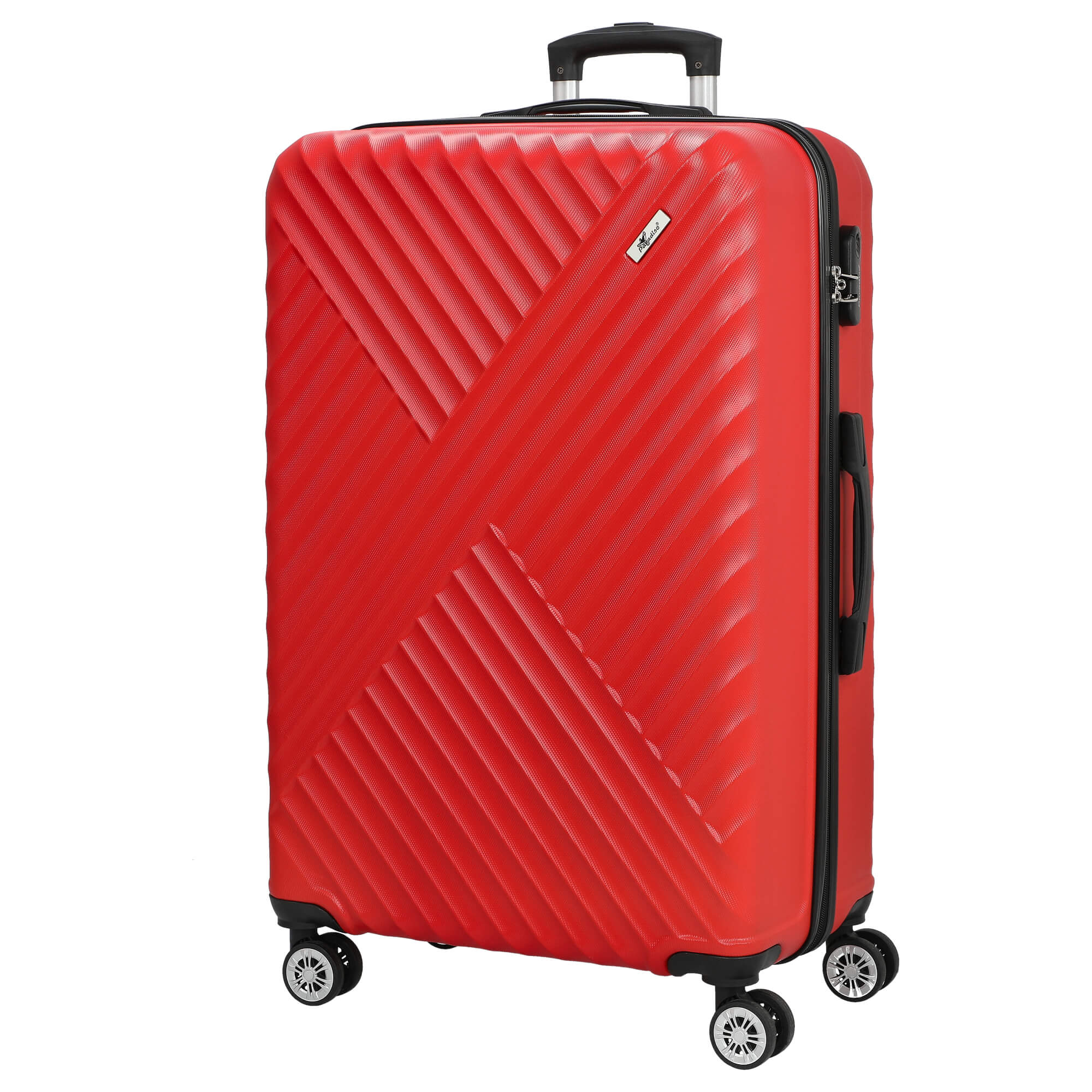 Paradise by CHECK.IN Kingston - 4-Rollen-Trolley Set 3tlg. (rot) - Image 3