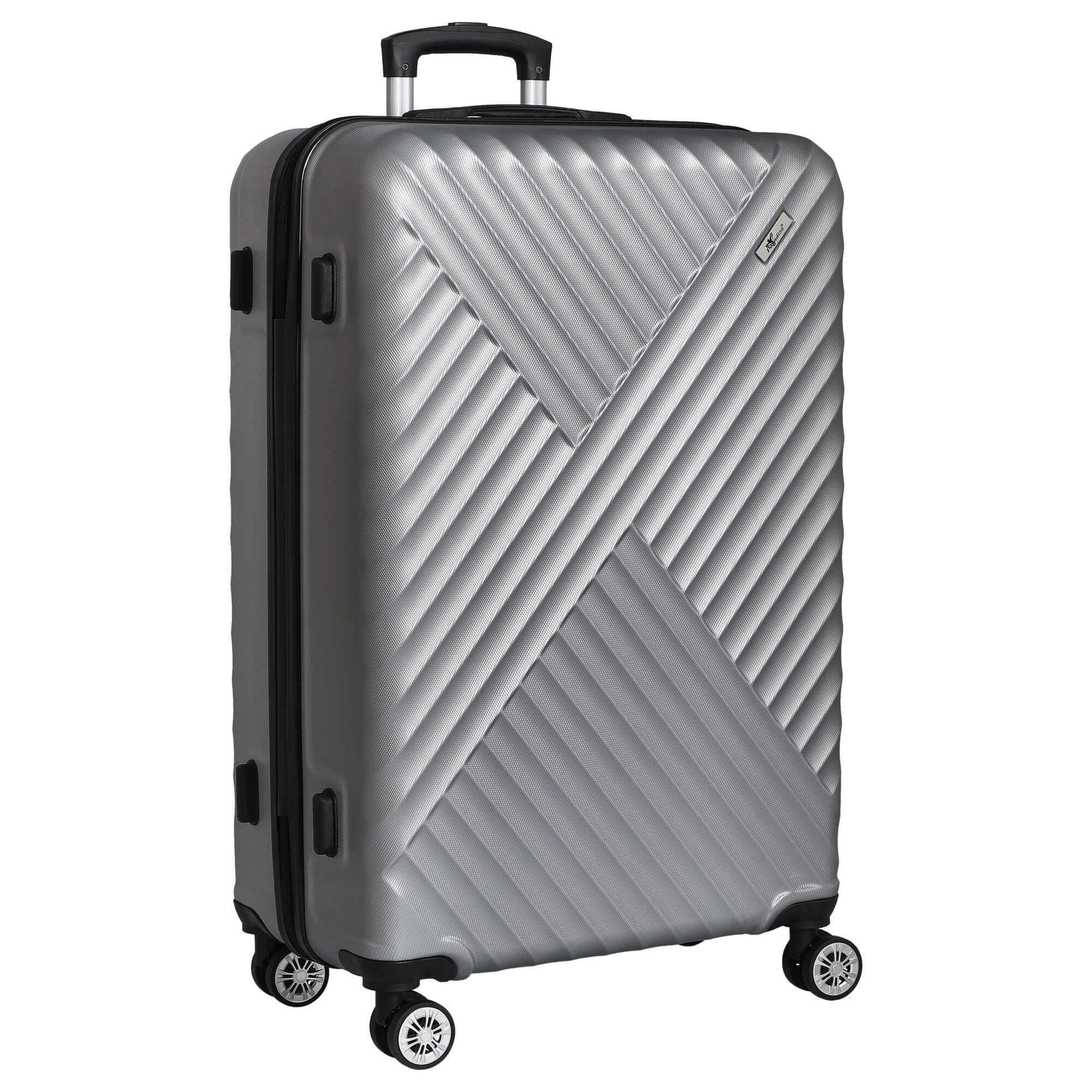 Paradise by CHECK.IN Kingston - 4-Rollen-Trolley Set 3tlg. (silber) - Image 6