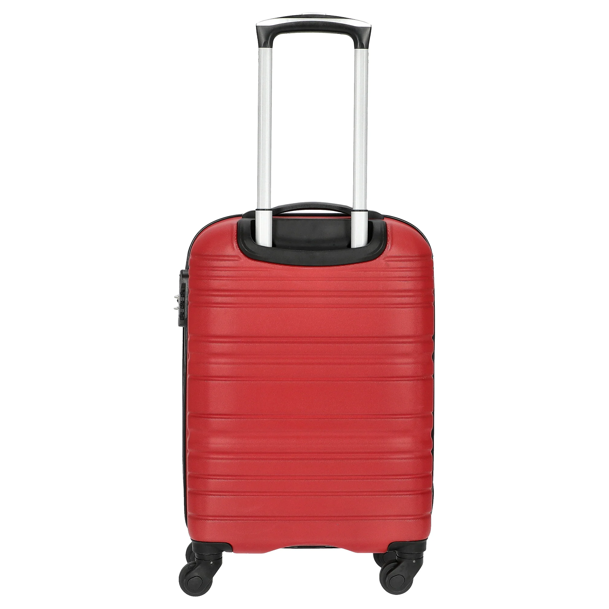 Paradise by CHECK.IN Santiago - 4-Rollen-Kabinentrolley 55 cm (rot) - Image 4