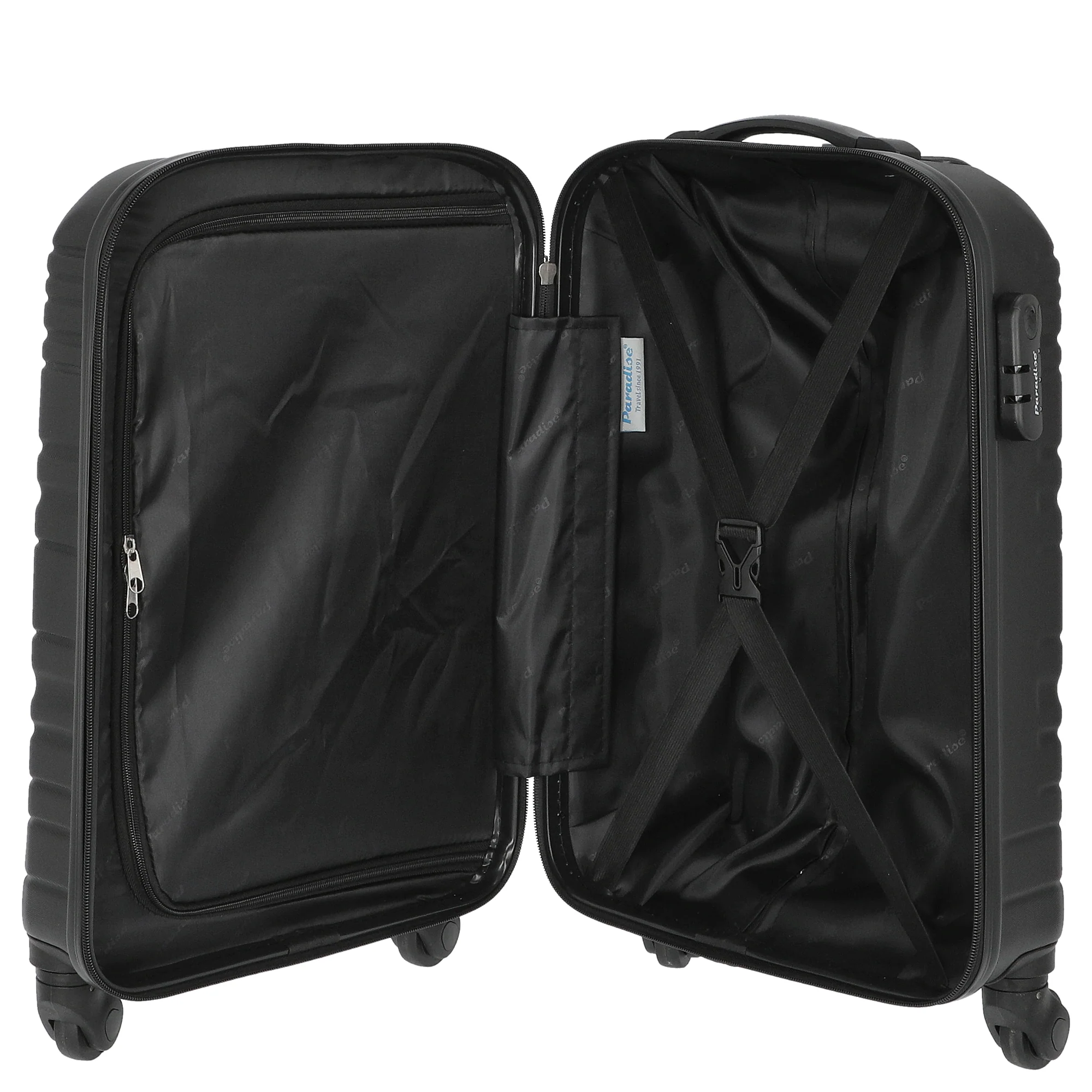 Paradise by CHECK.IN Santiago - 4-Rollen-Kabinentrolley 55 cm (schwarz) - Image 6
