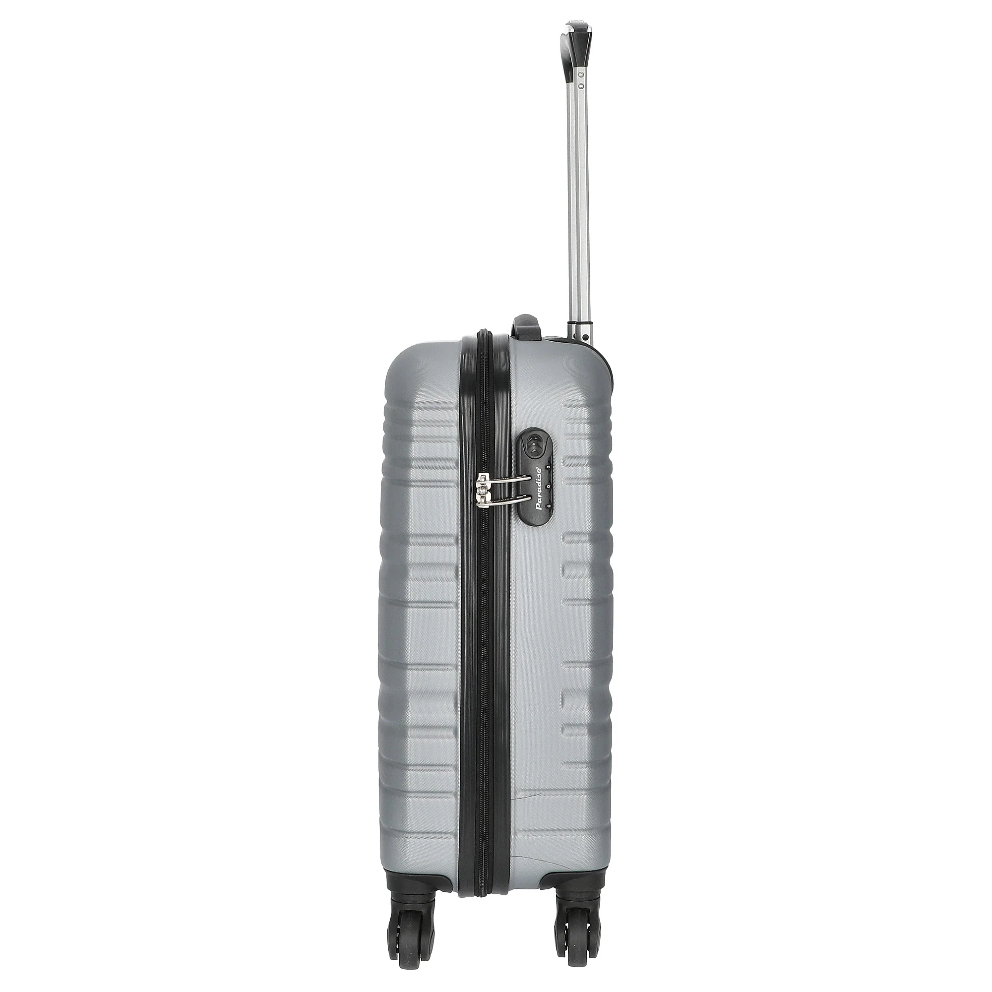 Paradise by CHECK.IN Santiago - 4-Rollen-Kabinentrolley 55 cm (silber) - Image 3